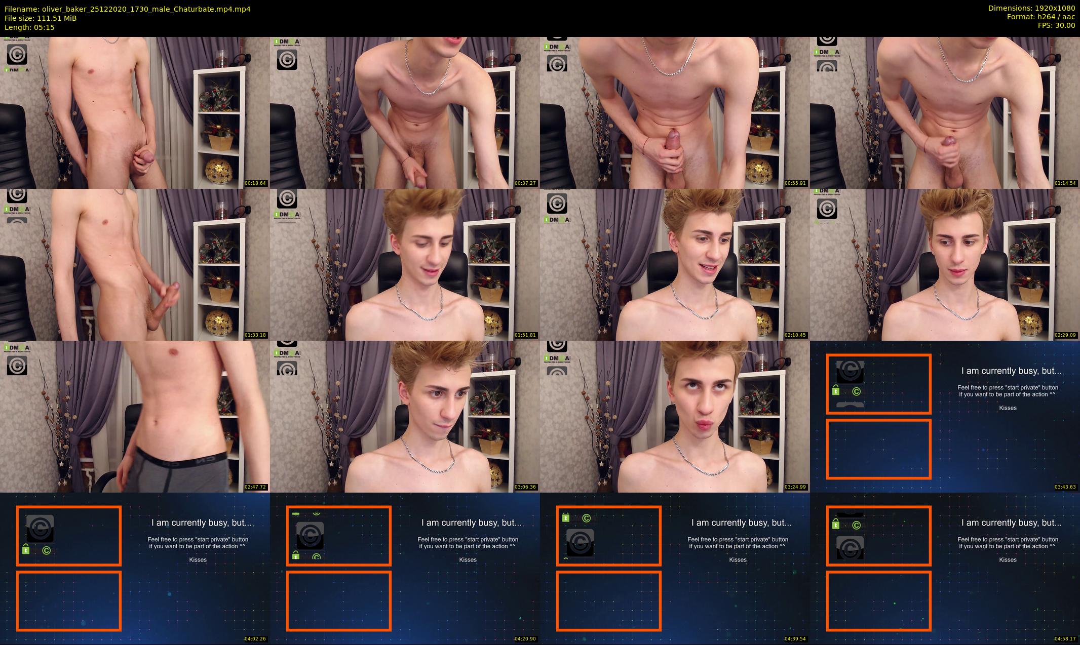 oliver_baker — 6 minute Chaturbate male cam show recording, 1080p, Dec 25, 2020