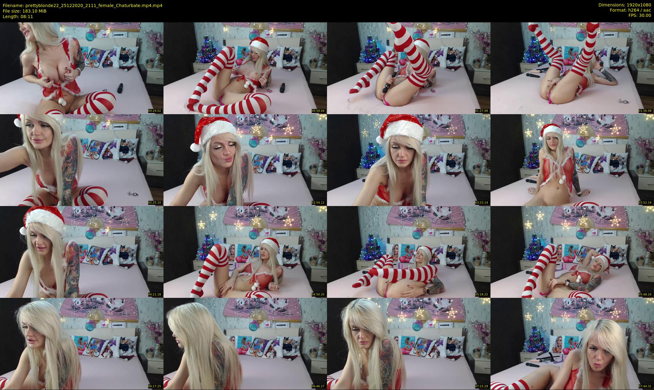 prettyblonde22 — 9 minute Chaturbate female cam show recording, 1080p, Dec 25, 2020