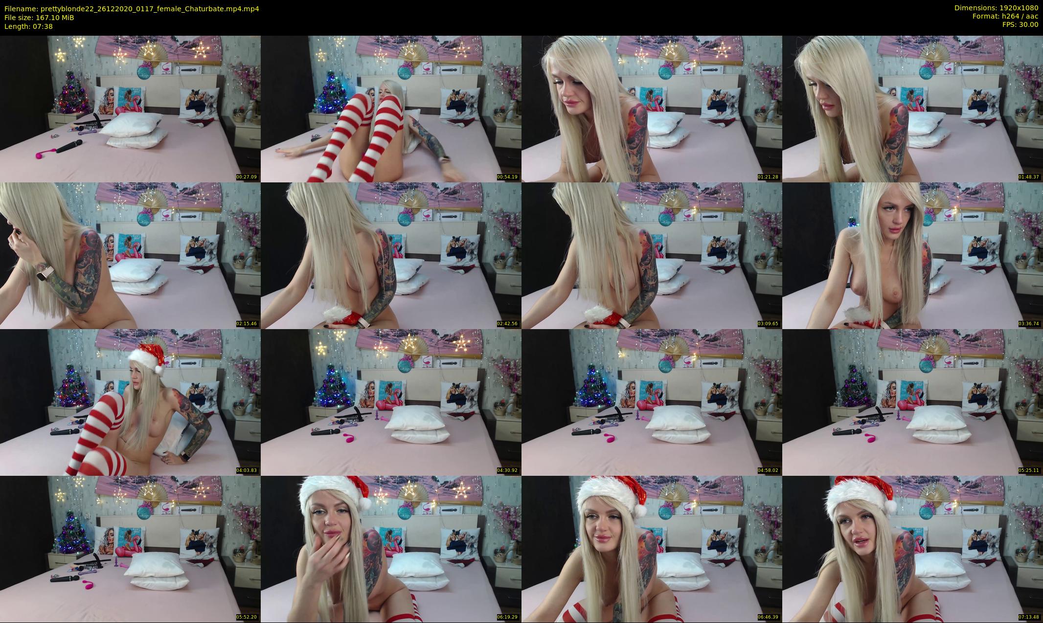 prettyblonde22 — 8 minute Chaturbate female cam show recording, 1080p, Dec 26, 2020