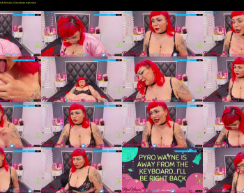 pyrowayne — 59 minute Chaturbate female cam show recording, 720p, Dec 26, 2020