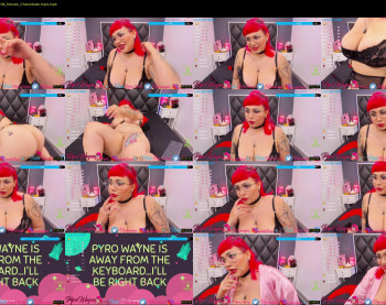 pyrowayne — 59 minute Chaturbate female cam show recording, 720p, Dec 26, 2020