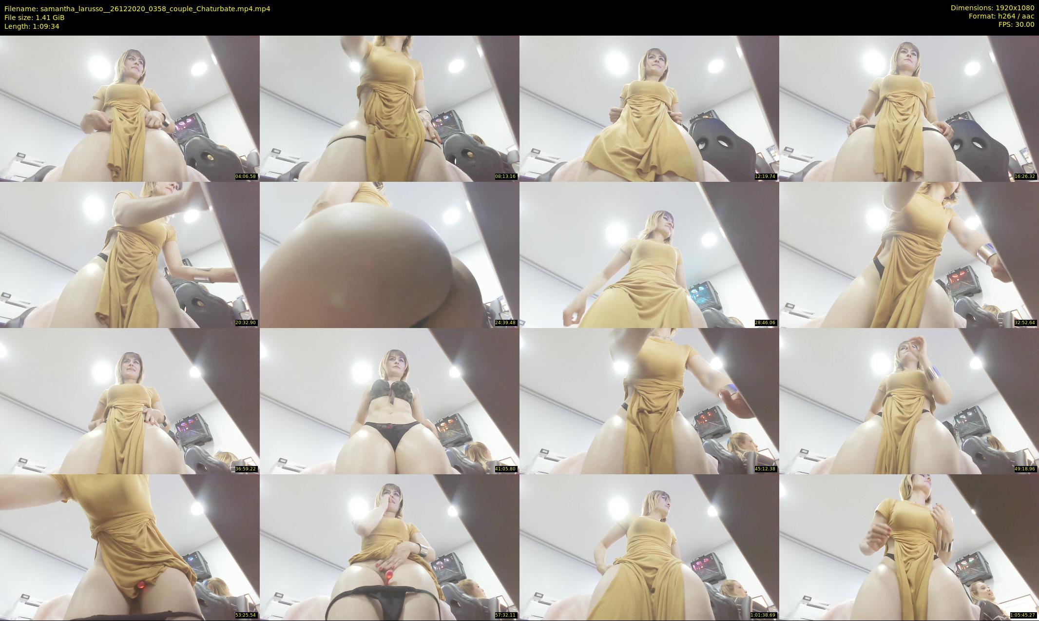 samantha_larusso_ — 70 minute Chaturbate couple cam show recording, 1080p, Dec 26, 2020