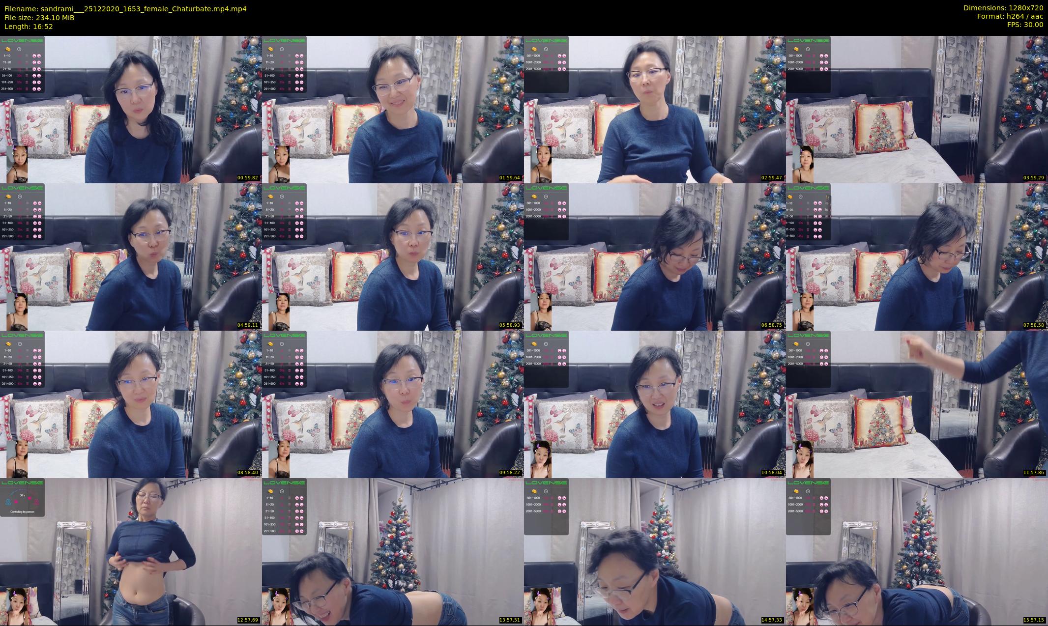 sandrami__ — 17 minute Chaturbate female cam show recording, 720p, Dec 25, 2020