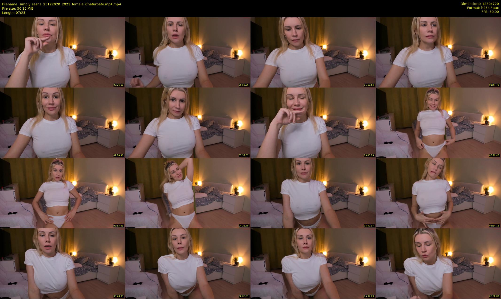 simply_sasha — 8 minute Chaturbate female cam show recording, 720p, Dec 25, 2020