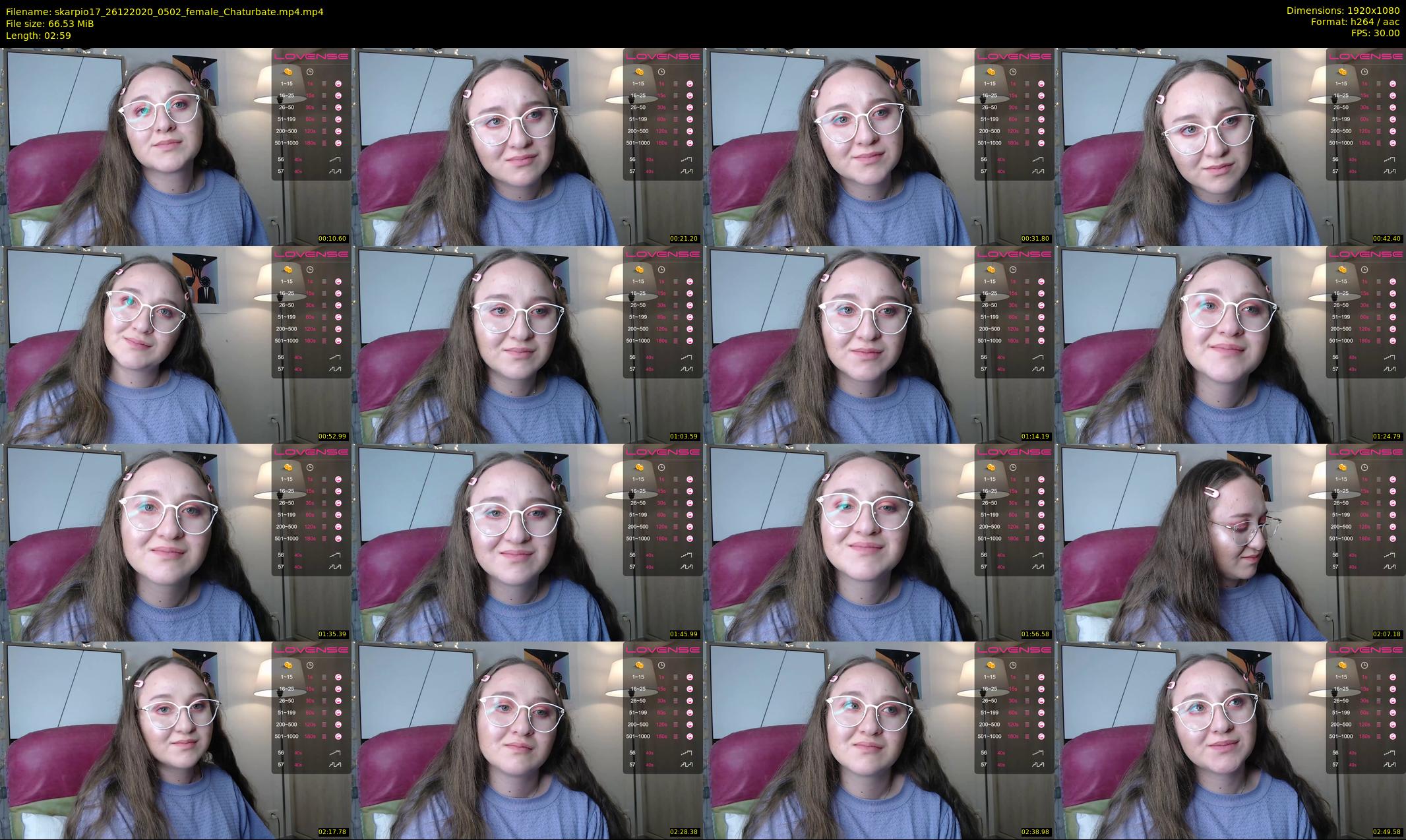 skarpio17 — 3 minute Chaturbate female cam show recording, 1080p, Dec 26, 2020