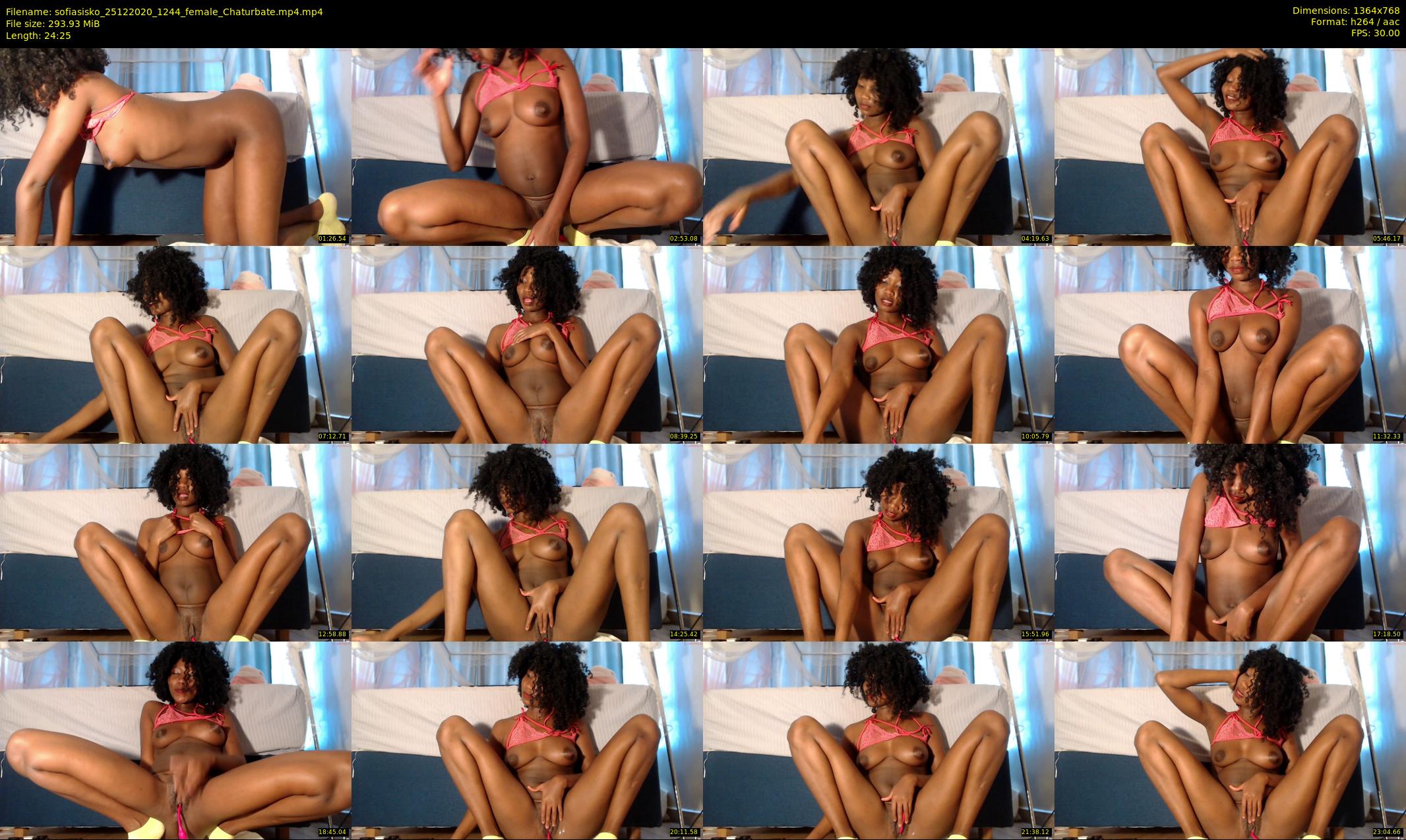 sofiasisko — 25 minute Chaturbate female cam show recording, 720p, Dec 25, 2020