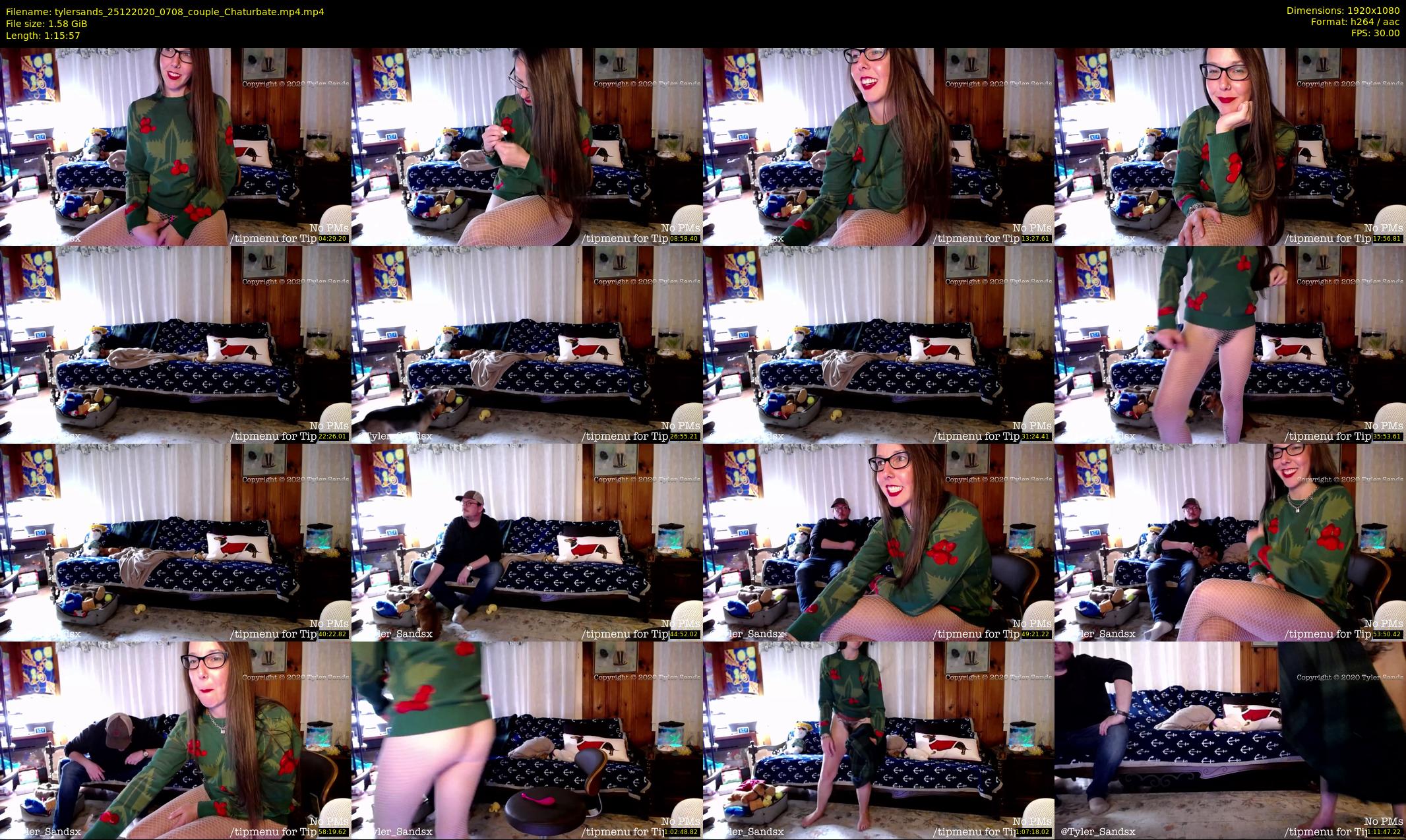 tylersands — 76 minute Chaturbate female cam show recording, 1080p, Dec 25, 2020