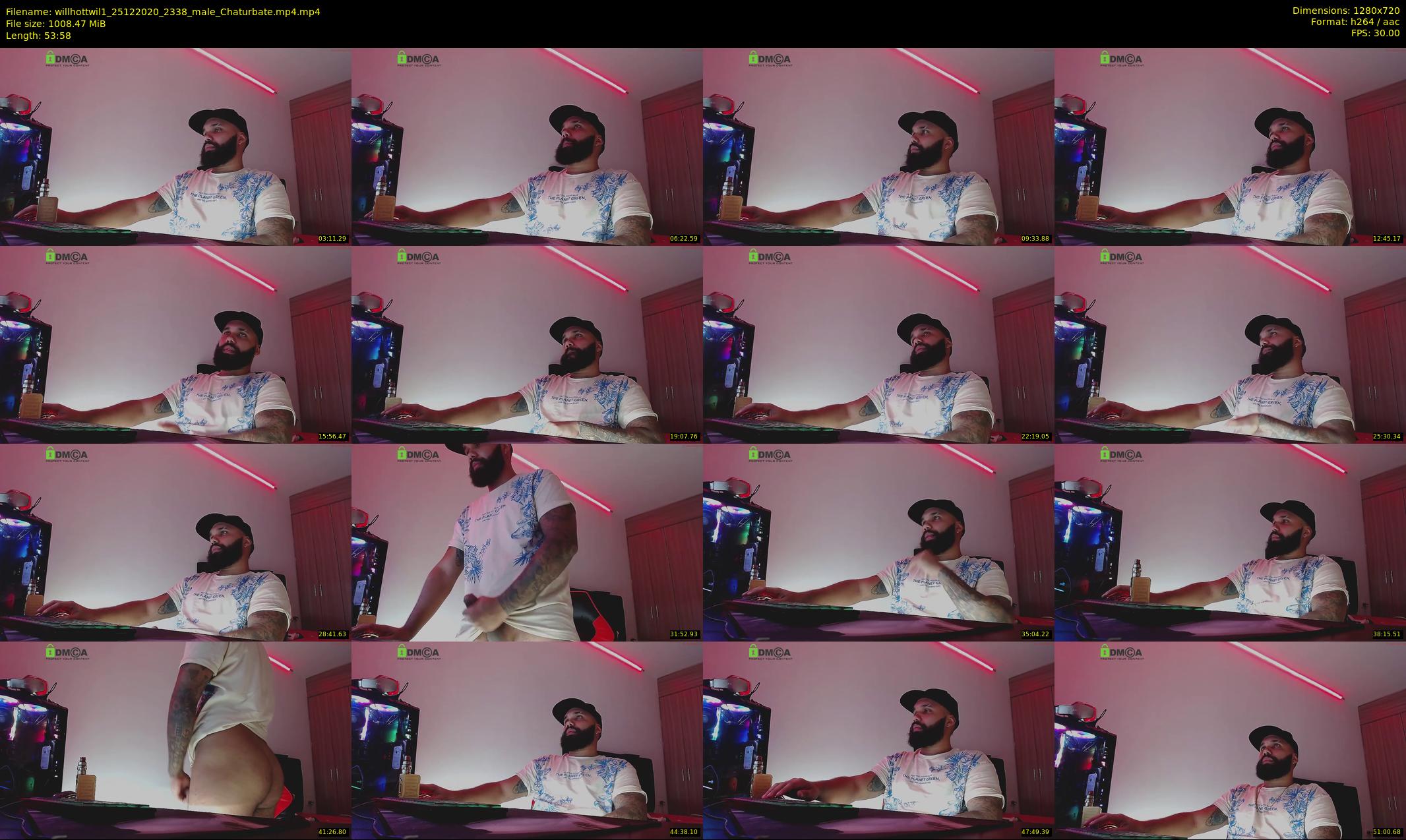 willhottwil1 — 54 minute Chaturbate couple cam show recording, 720p, Dec 25, 2020
