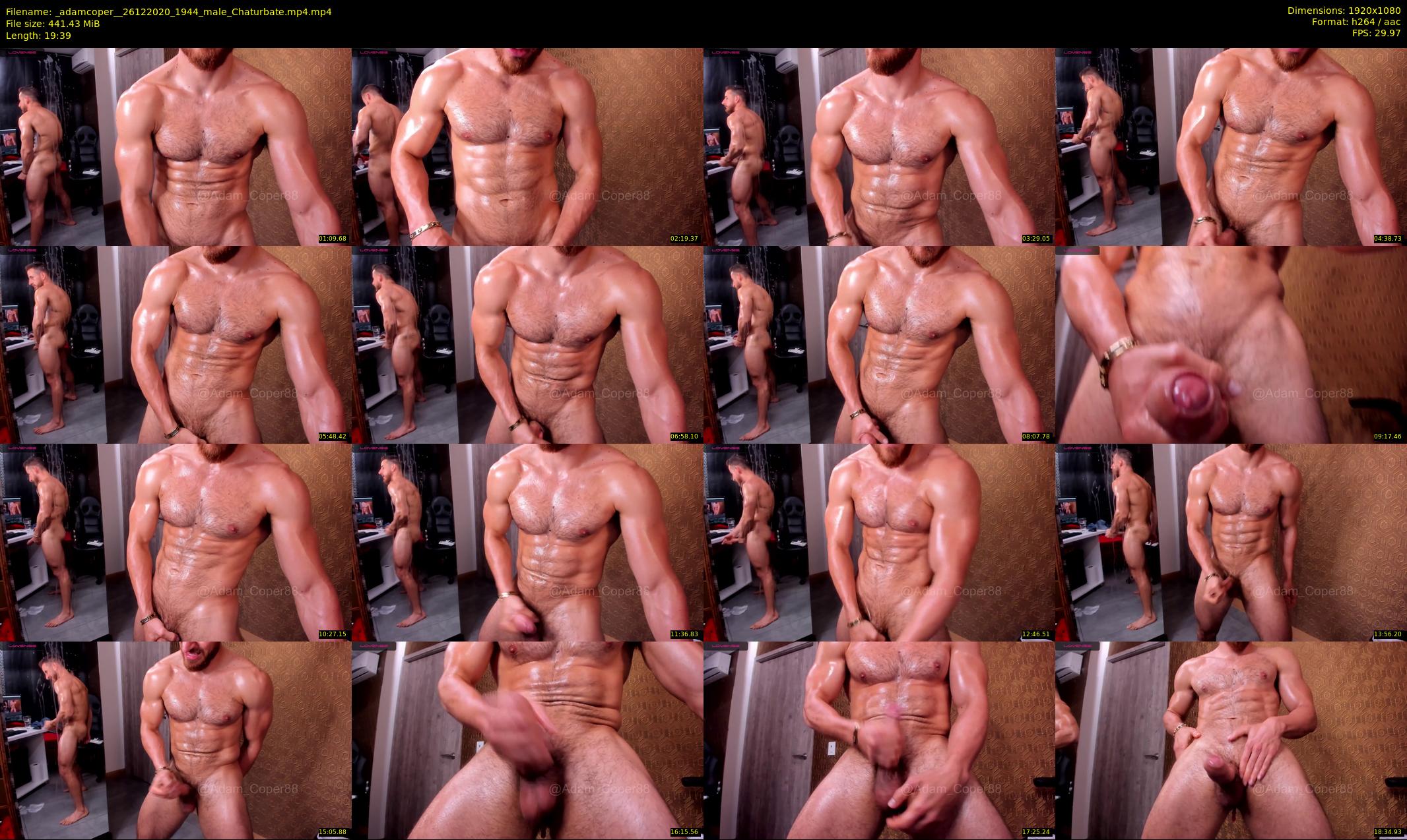 _adamcoper_ — 20 minute Chaturbate male cam show recording, 1080p, Dec 26, 2020