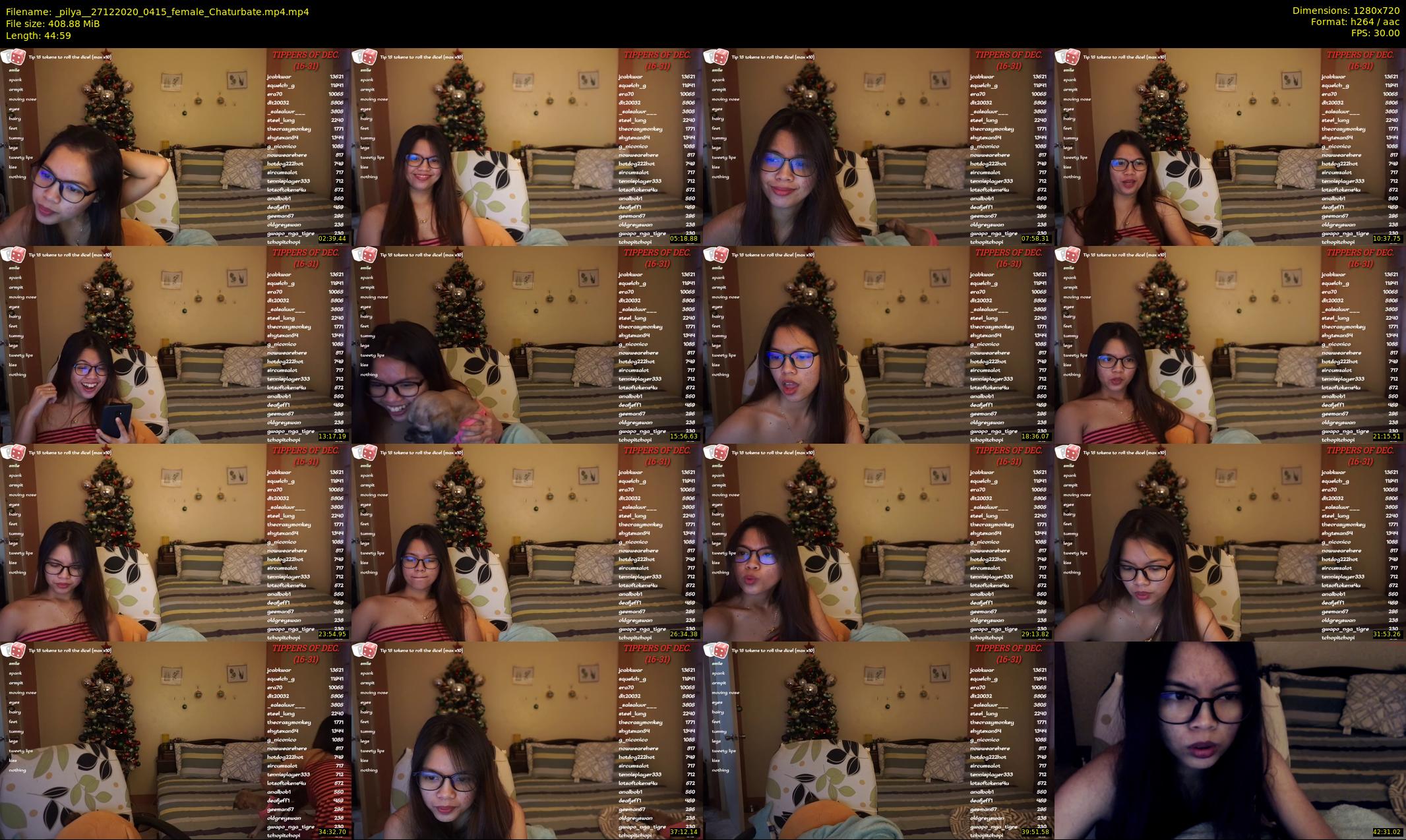 _pilya_ — 45 minute Chaturbate female cam show recording, 720p, Dec 27, 2020