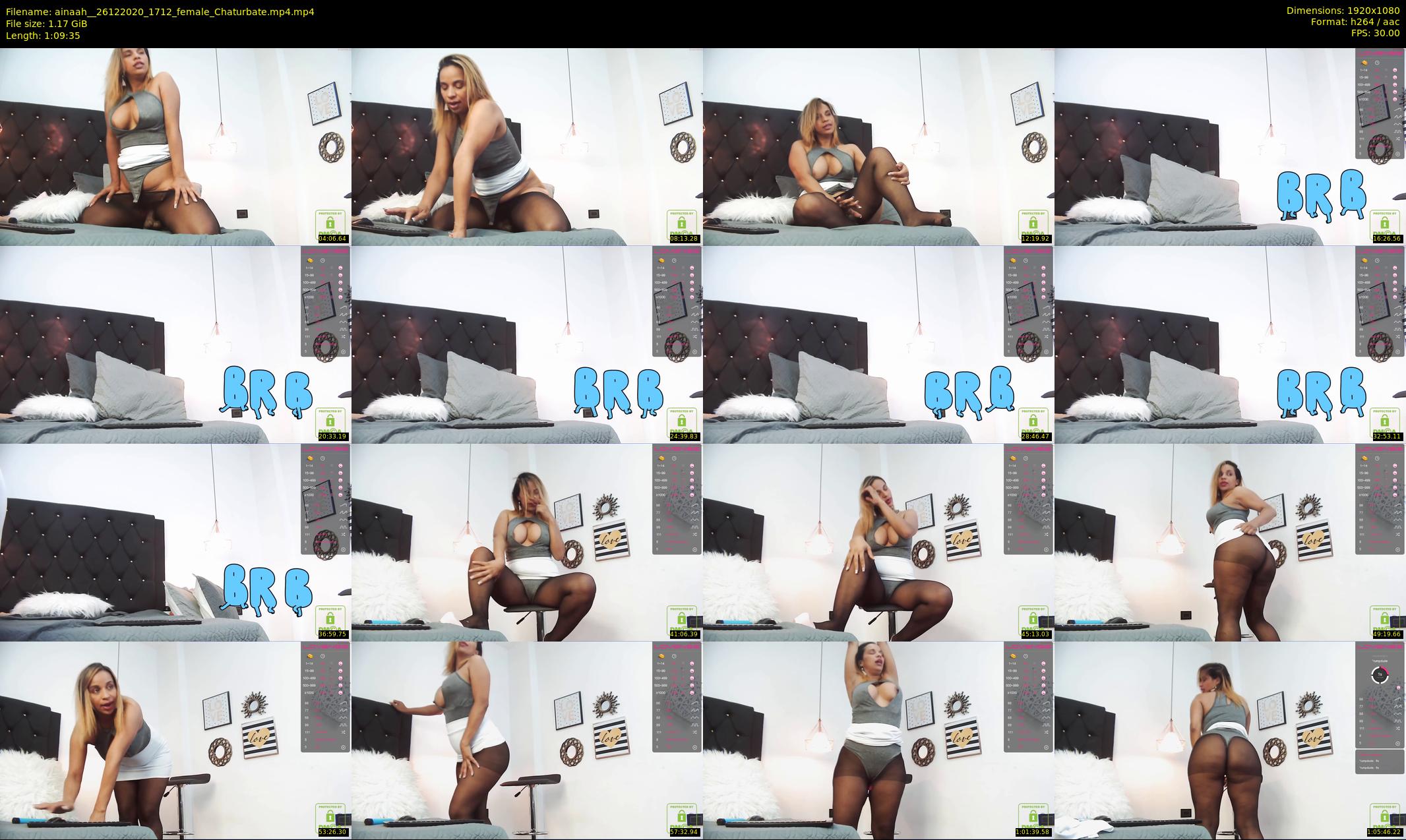 ainaah_ — 70 minute Chaturbate female cam show recording, 1080p, Dec 26, 2020