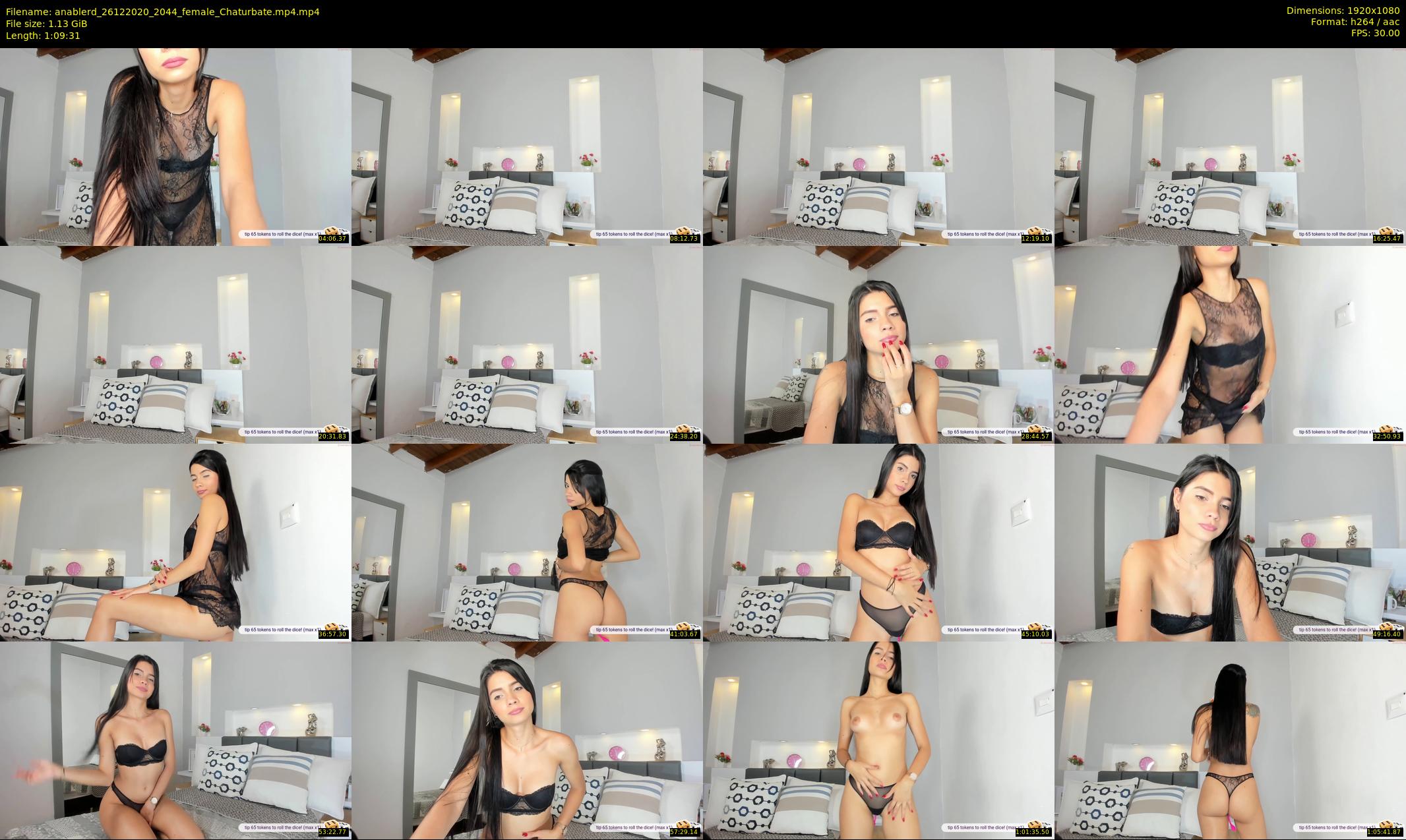 anablerd — 70 minute Chaturbate female cam show recording, 1080p, Dec 26, 2020