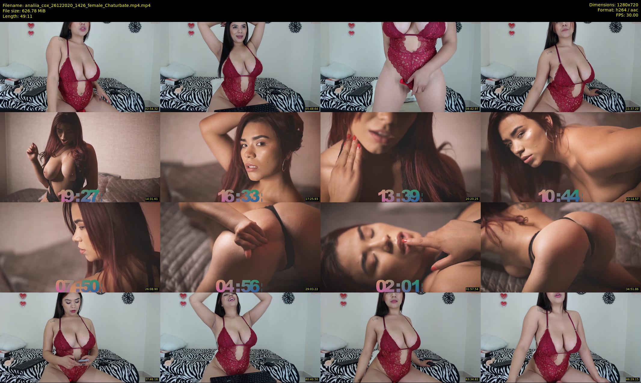 analiia_cox — 50 minute Chaturbate female cam show recording, 720p, Dec 26, 2020