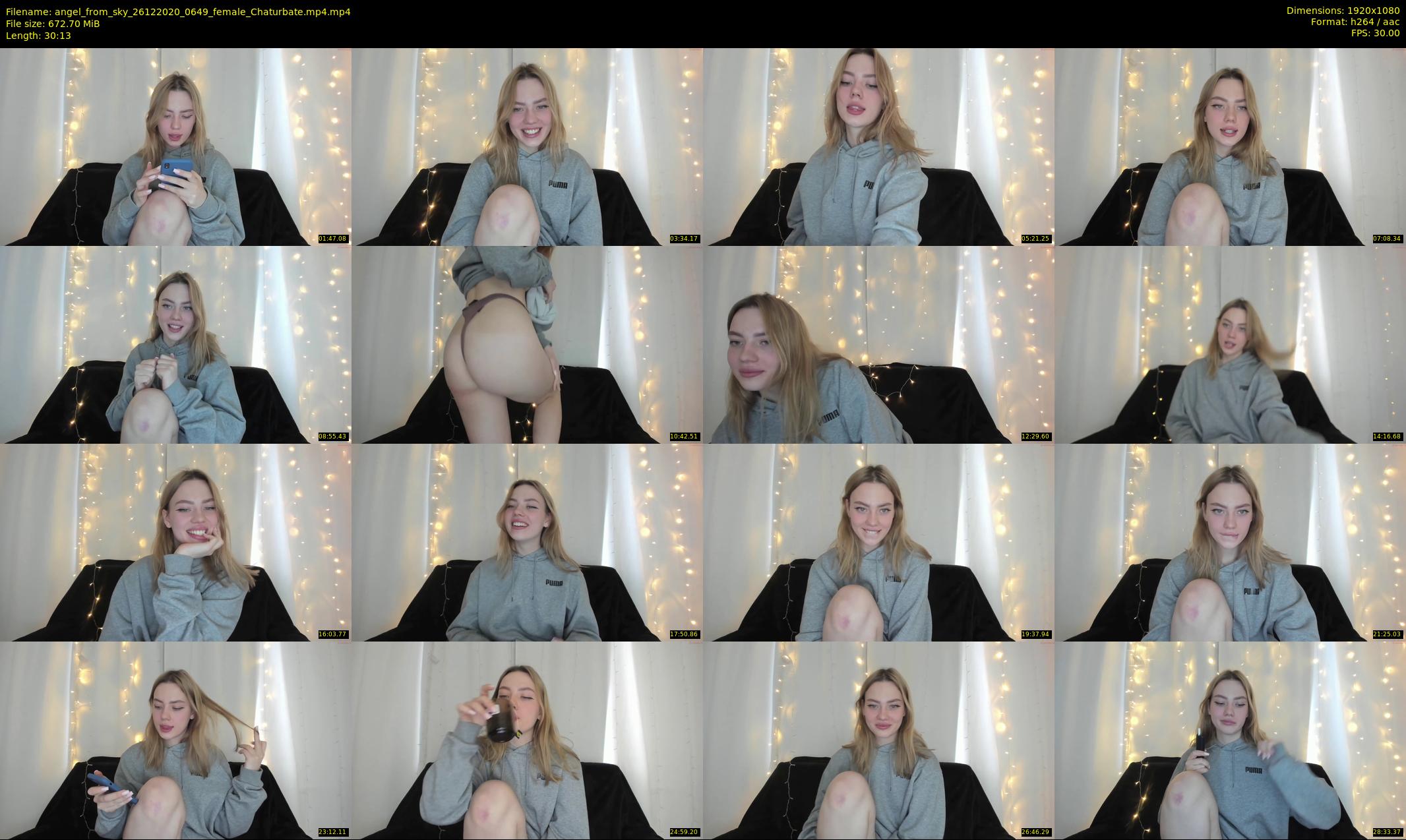 angel_from_sky — 31 minute Chaturbate female cam show recording, 1080p, Dec 26, 2020