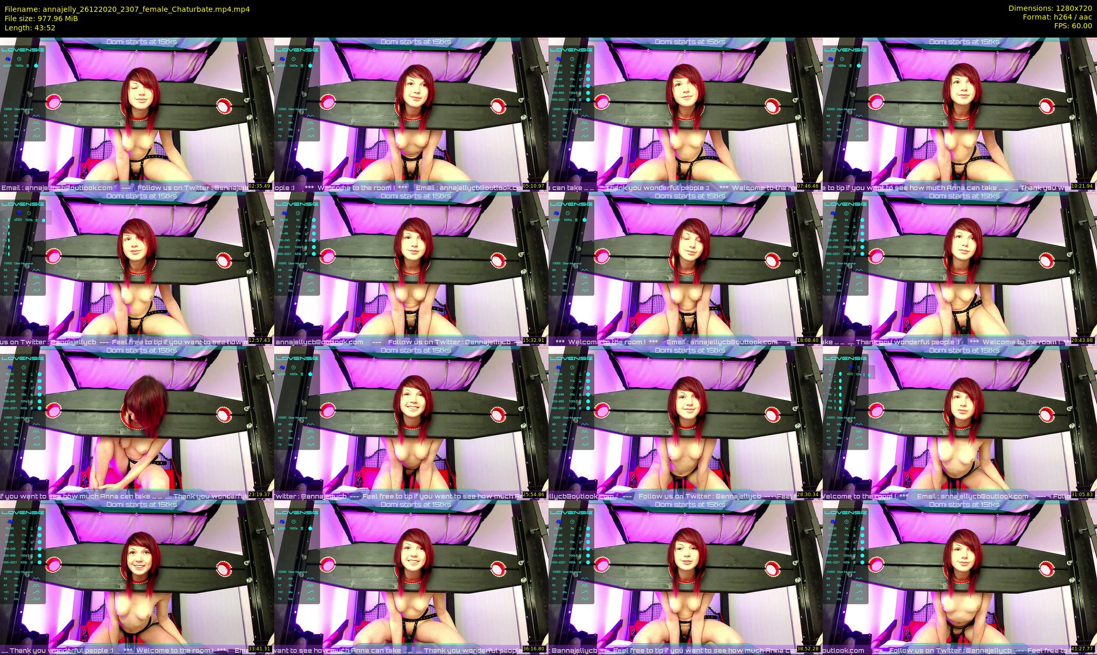 annajelly — 44 minute Chaturbate couple cam show recording, 720p, Dec 26, 2020