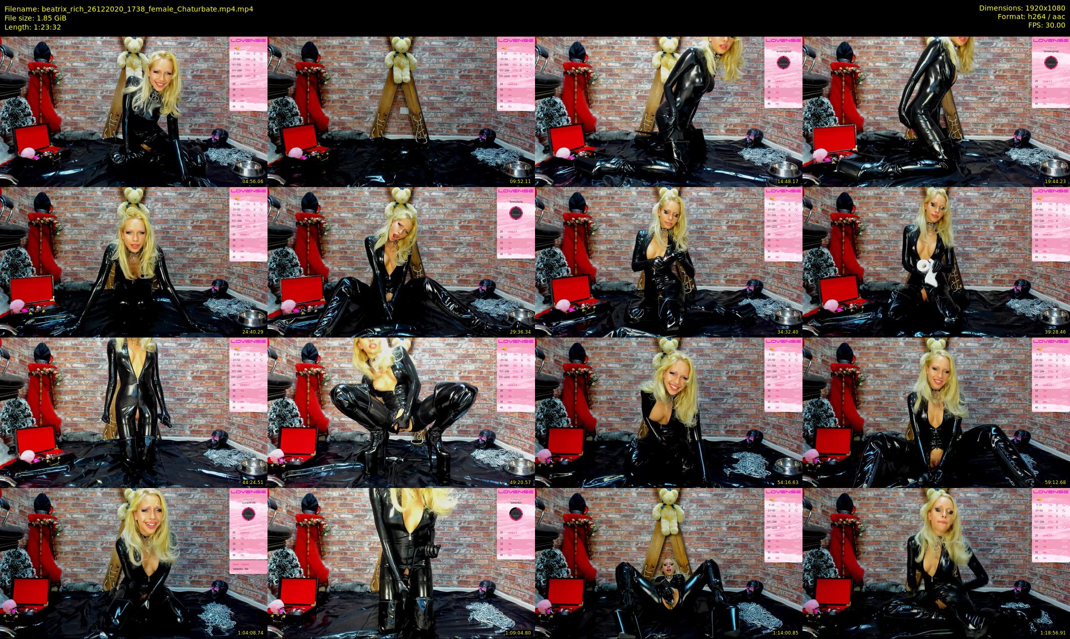 beatrix_rich — 84 minute Chaturbate female cam show recording, 1080p, Dec 26, 2020