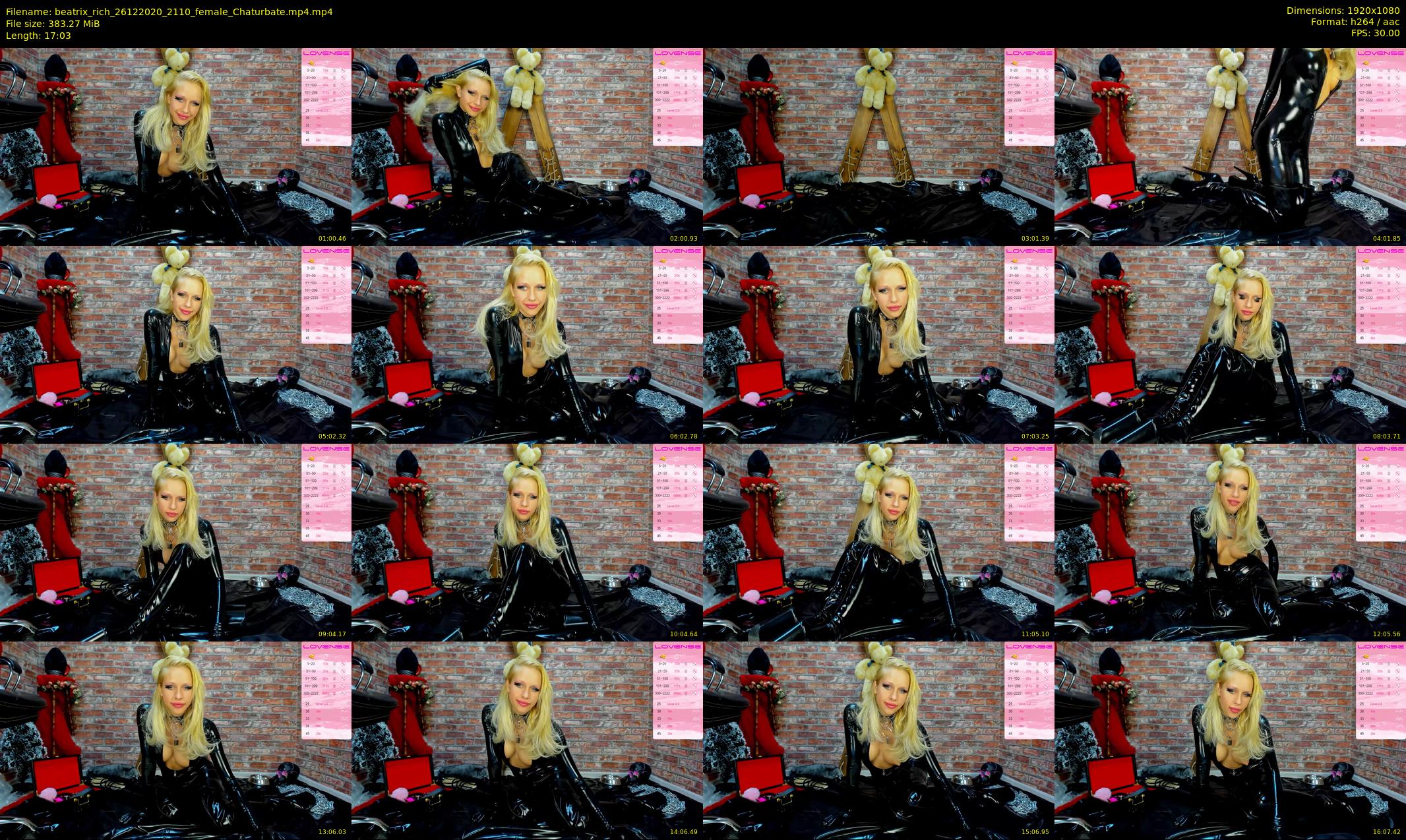 beatrix_rich — 18 minute Chaturbate female cam show recording, 1080p, Dec 26, 2020