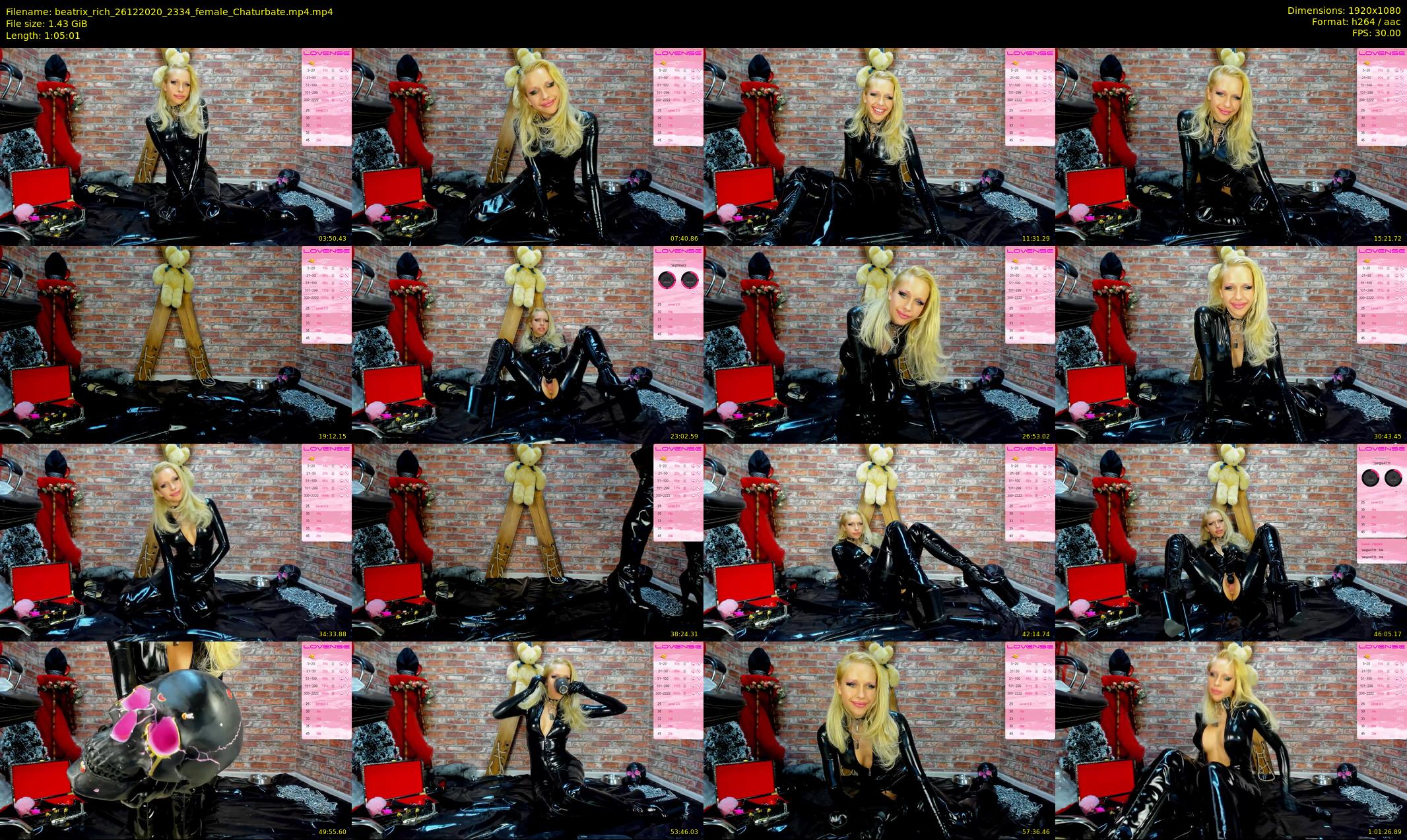 beatrix_rich — 66 minute Chaturbate female cam show recording, 1080p, Dec 26, 2020