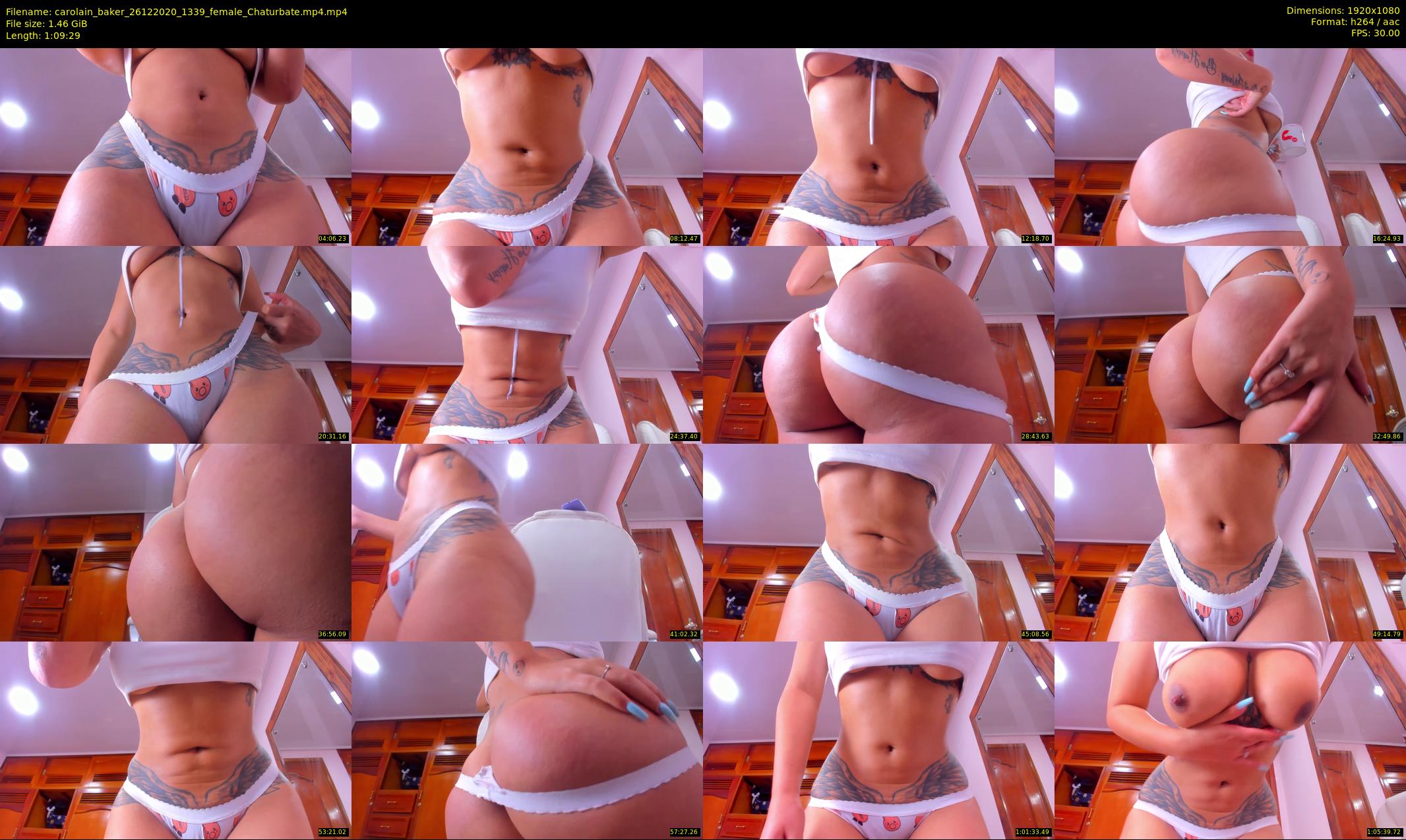 carolain_baker — 70 minute Chaturbate female cam show recording, 1080p, Dec 26, 2020