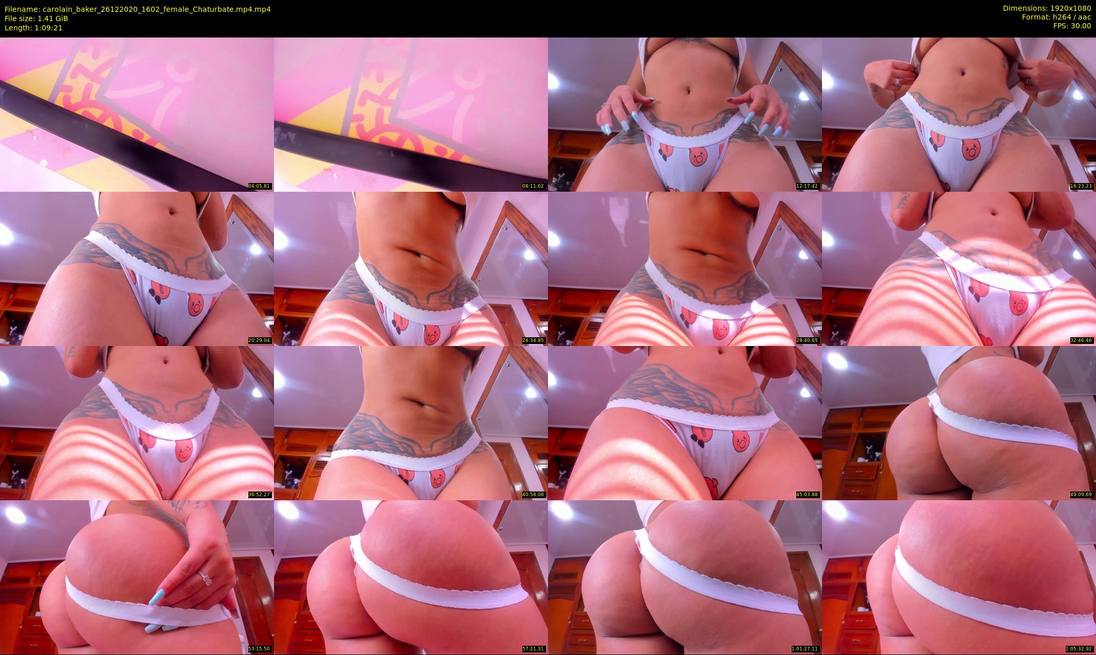 carolain_baker — 70 minute Chaturbate female cam show recording, 1080p, Dec 26, 2020