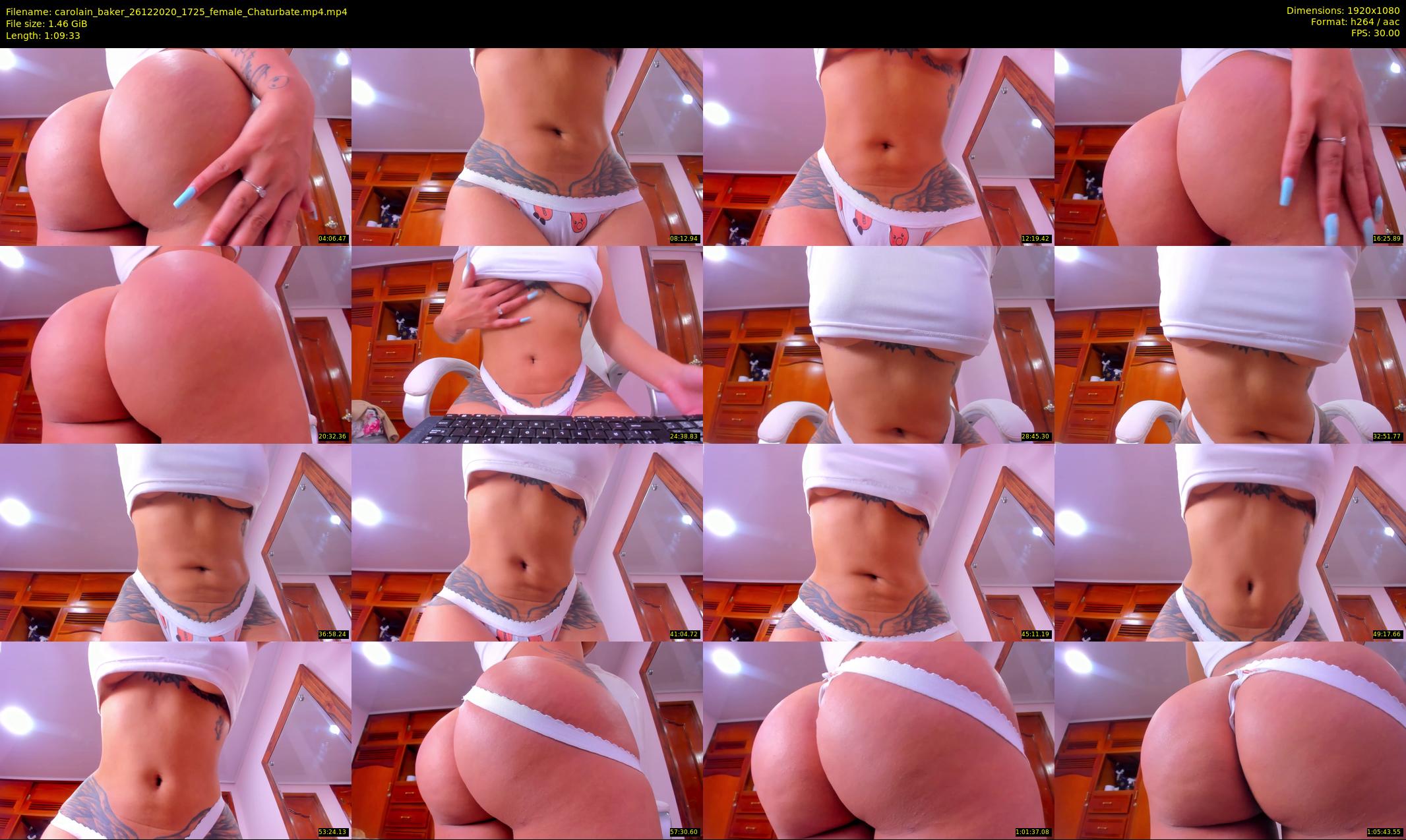 carolain_baker — 70 minute Chaturbate female cam show recording, 1080p, Dec 26, 2020