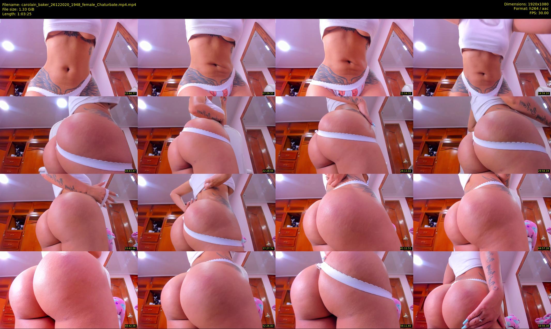 carolain_baker — 64 minute Chaturbate female cam show recording, 1080p, Dec 26, 2020