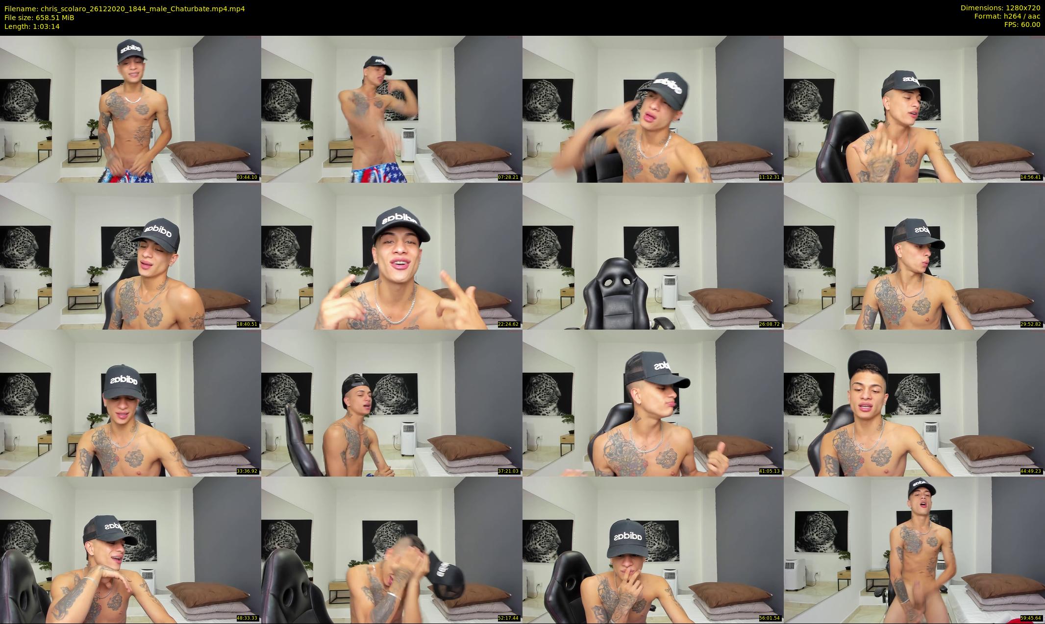 chris_scolaro — 64 minute Chaturbate male cam show recording, 720p, Dec 26, 2020