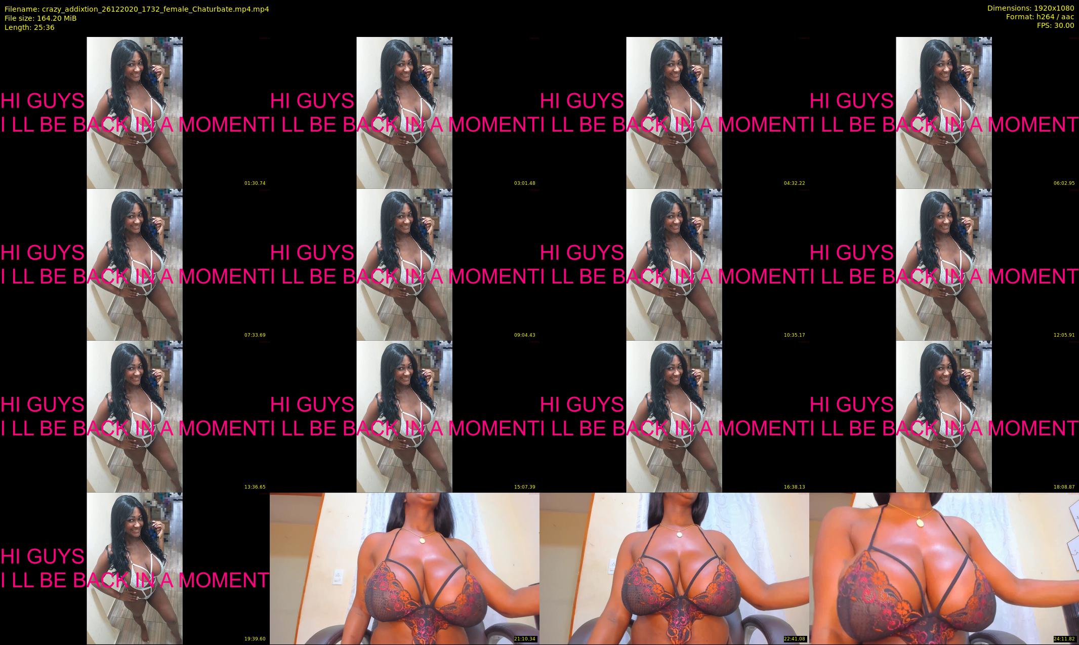 crazy_addixtion — 26 minute Chaturbate female cam show recording, 1080p, Dec 26, 2020