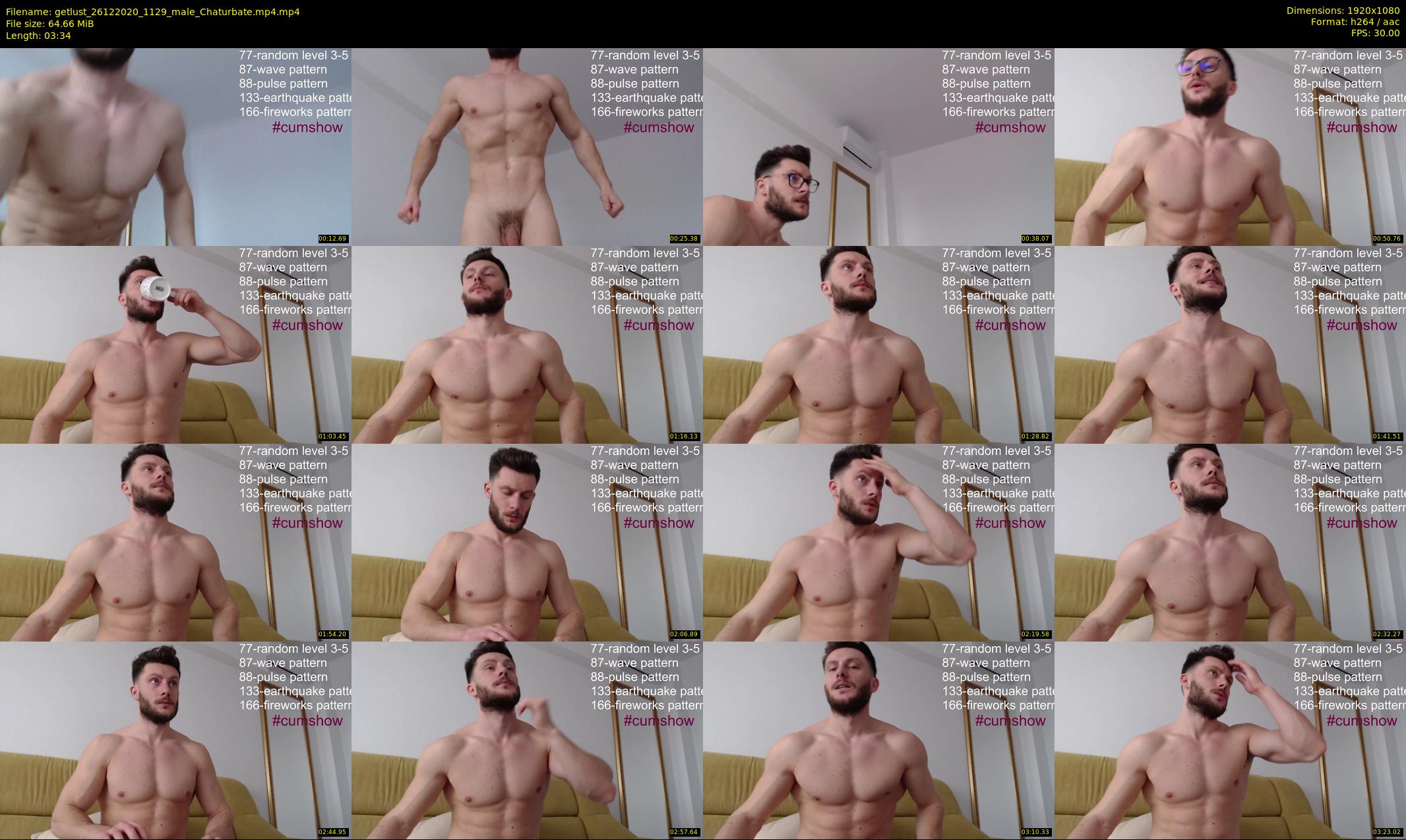 getlust — 4 minute Chaturbate male cam show recording, 1080p, Dec 26, 2020