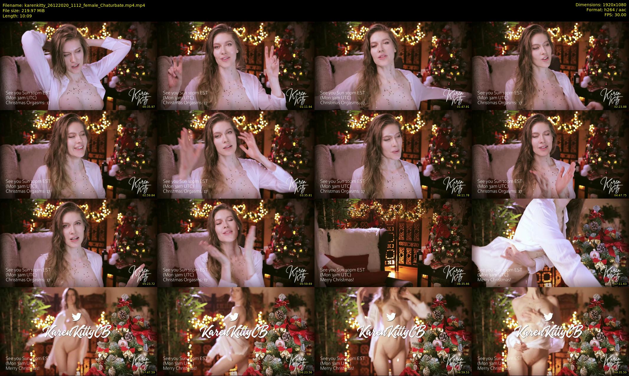 karenkitty — 11 minute Chaturbate female cam show recording, 1080p, Dec 26, 2020