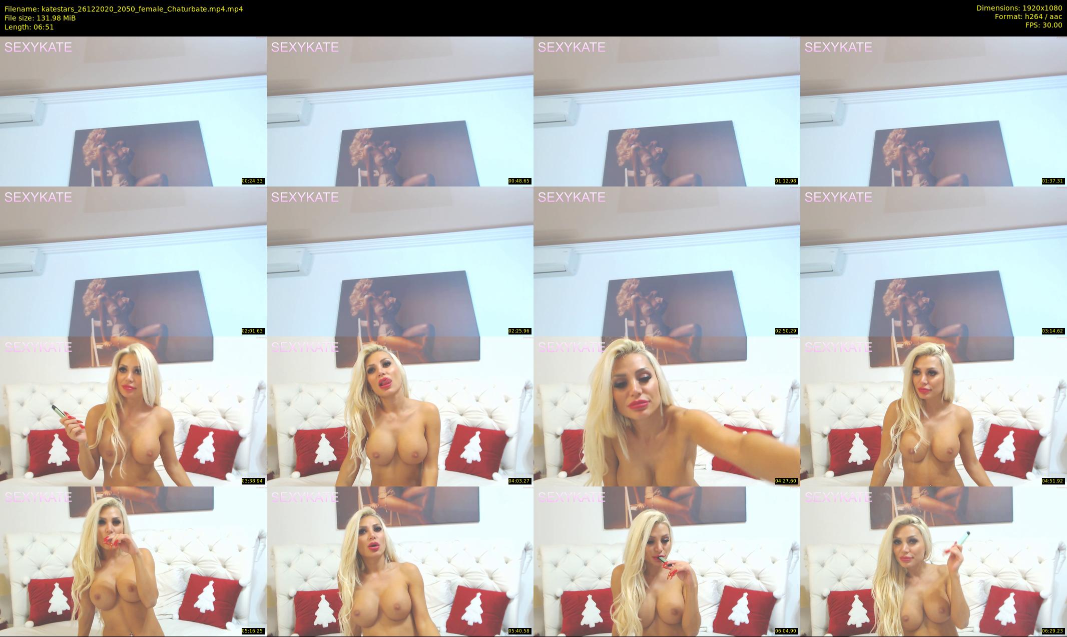 katestars — 7 minute Chaturbate female cam show recording, 1080p, Dec 26, 2020