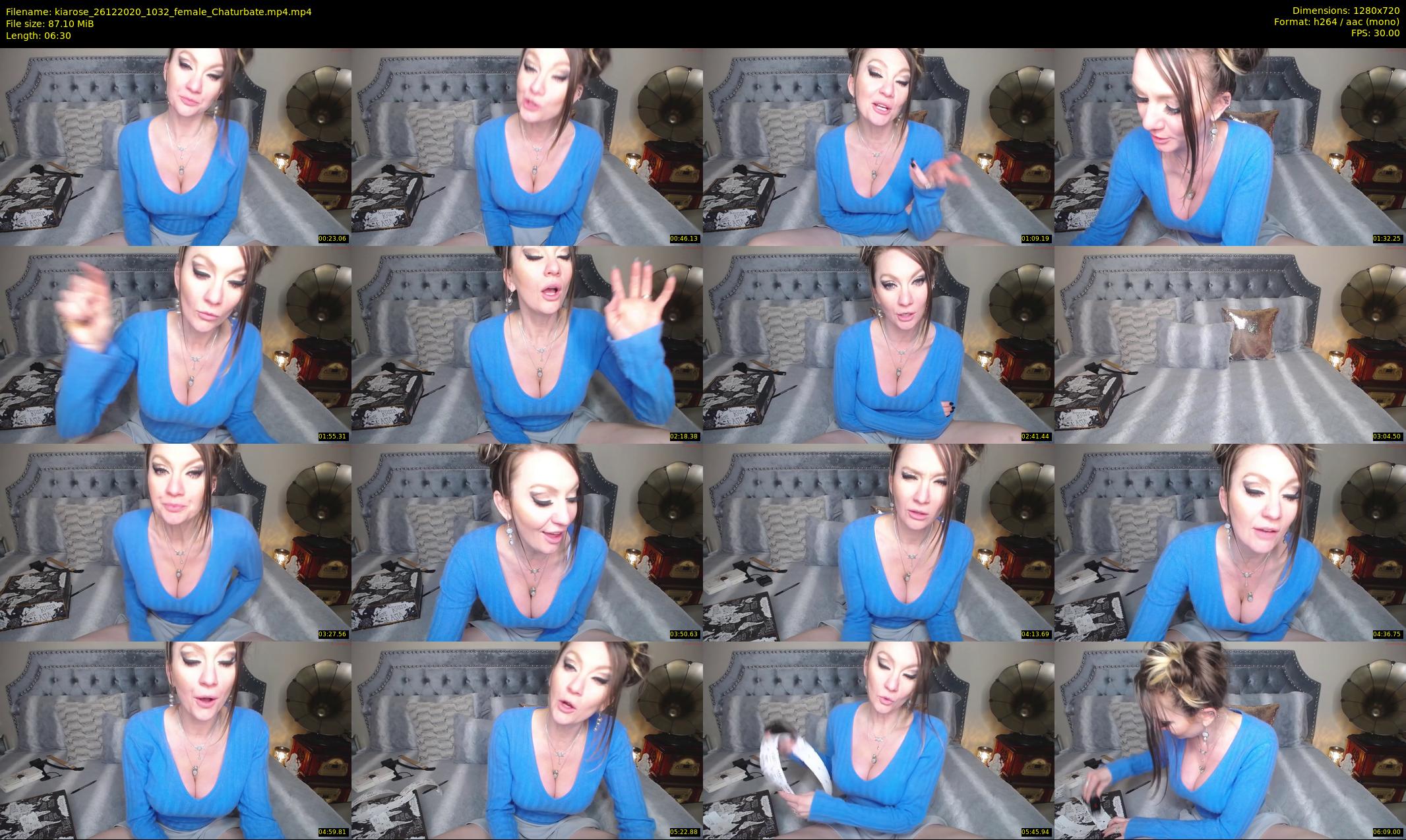 kiarose — 7 minute Chaturbate female cam show recording, 720p, Dec 26, 2020