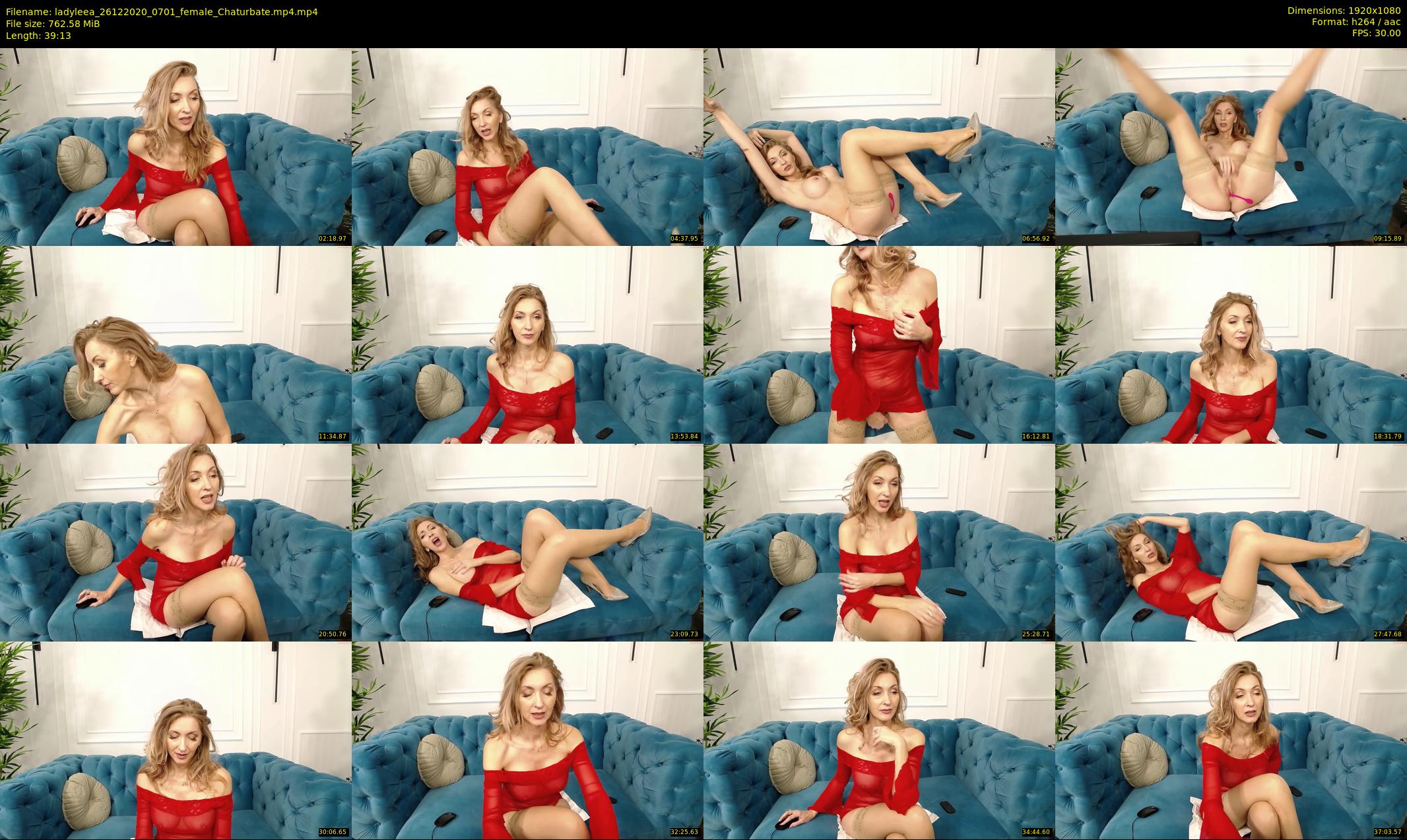 ladyleea — 40 minute Chaturbate female cam show recording, 1080p, Dec 26, 2020