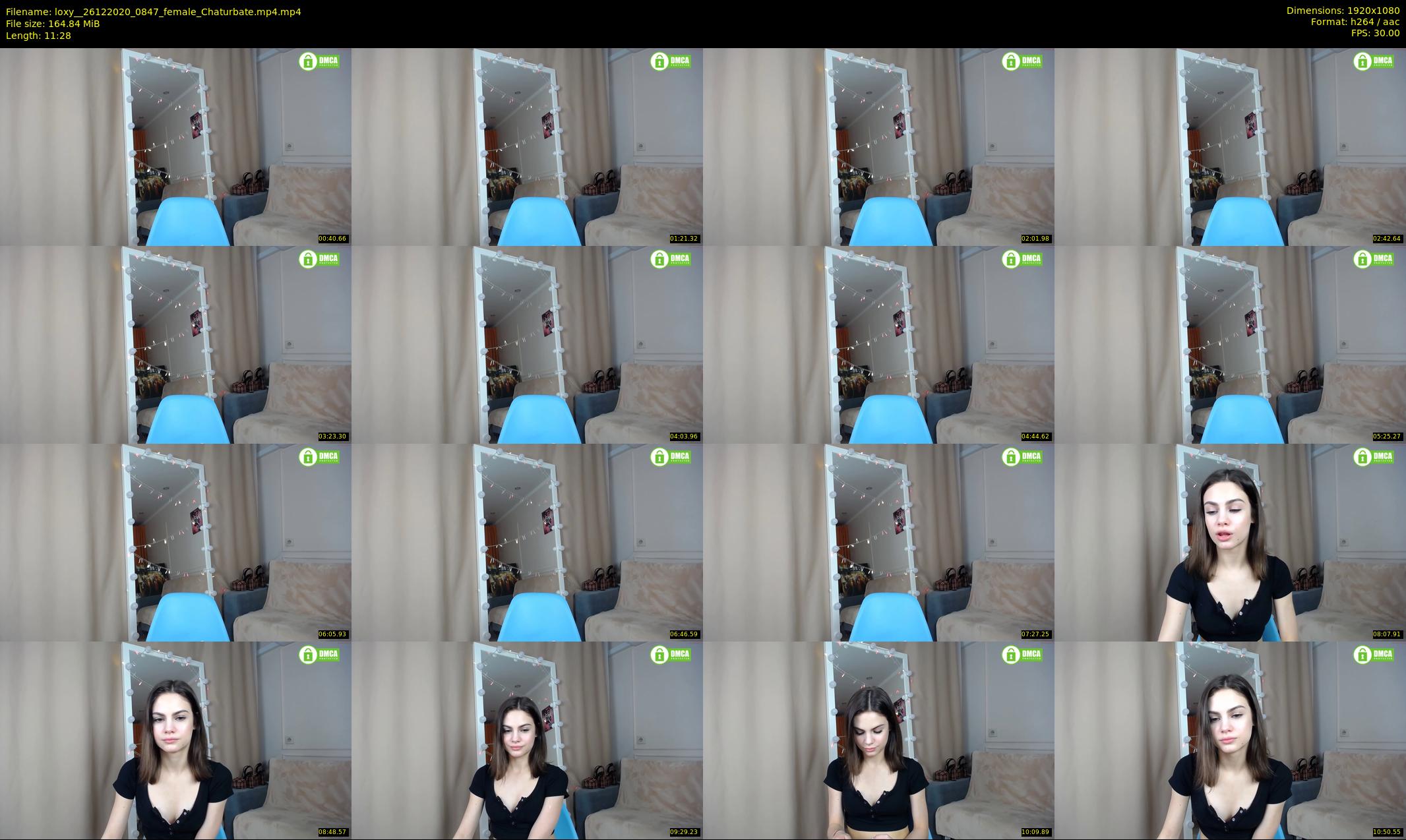 loxy_ — 12 minute Chaturbate female cam show recording, 1080p, Dec 26, 2020