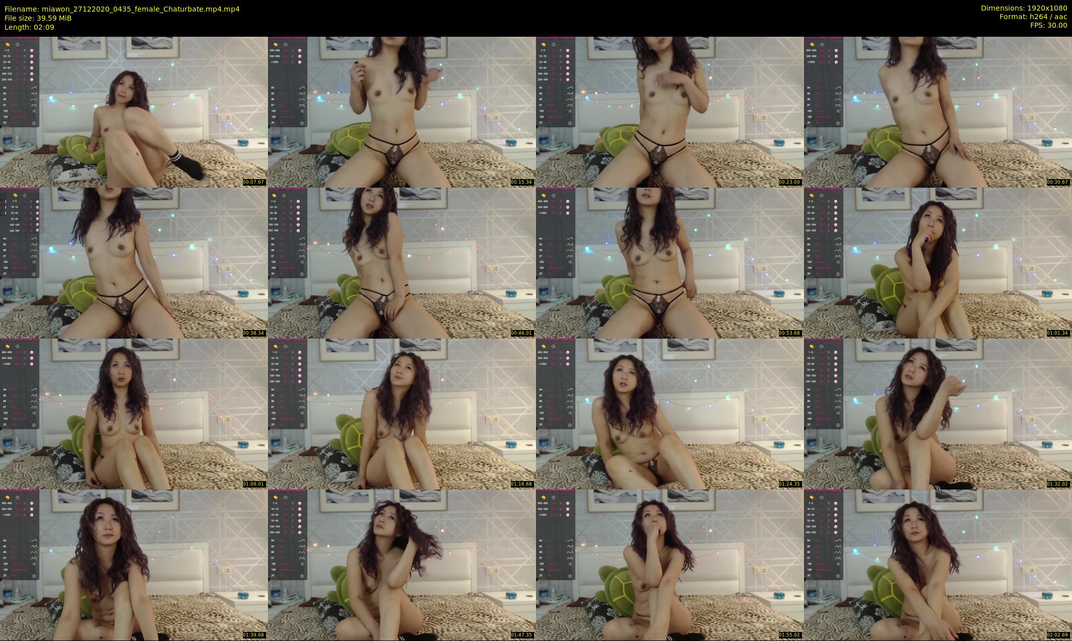 miawon — 3 minute Chaturbate female cam show recording, 1080p, Dec 27, 2020