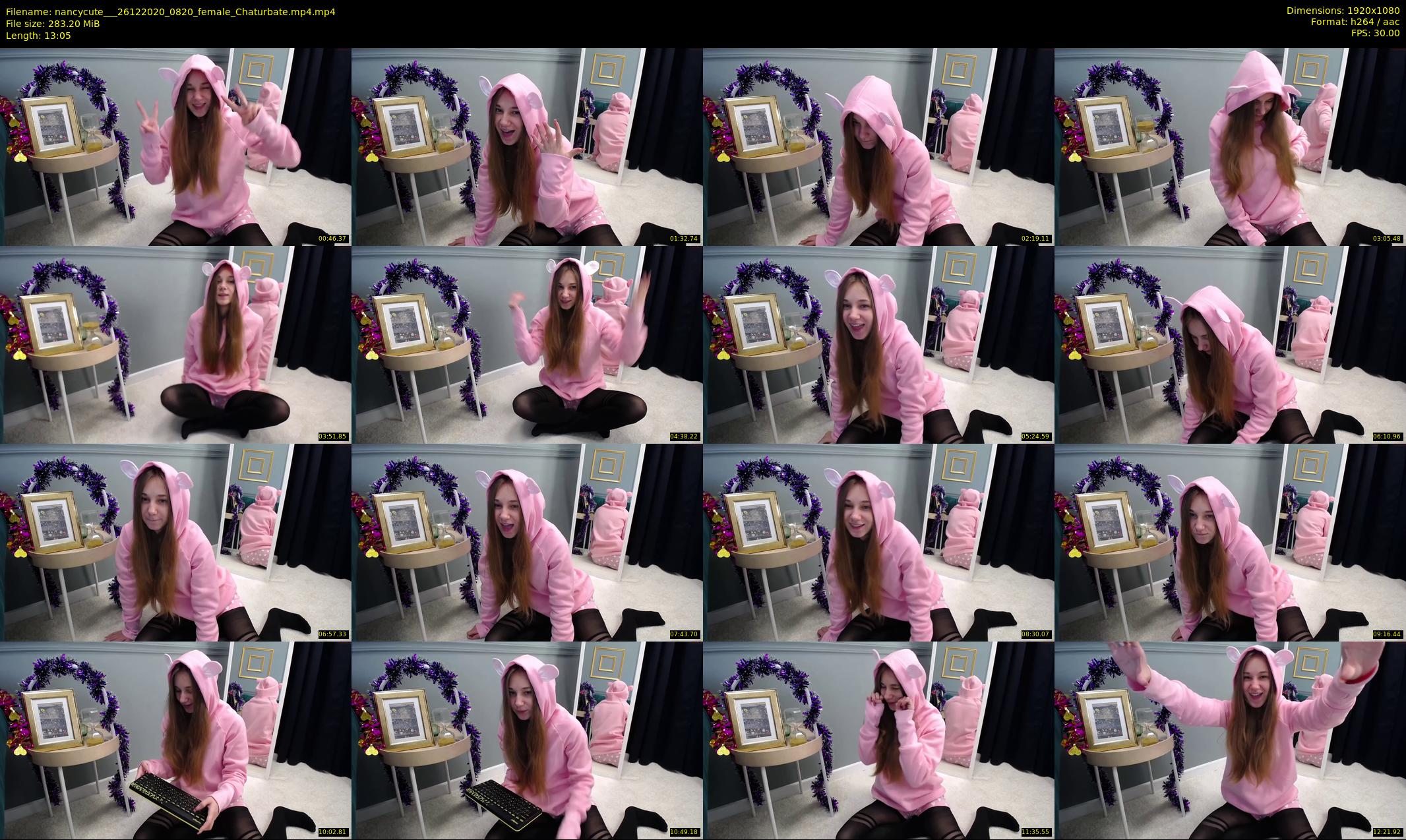 nancycute__ — 14 minute Chaturbate female cam show recording, 1080p, Dec 26, 2020