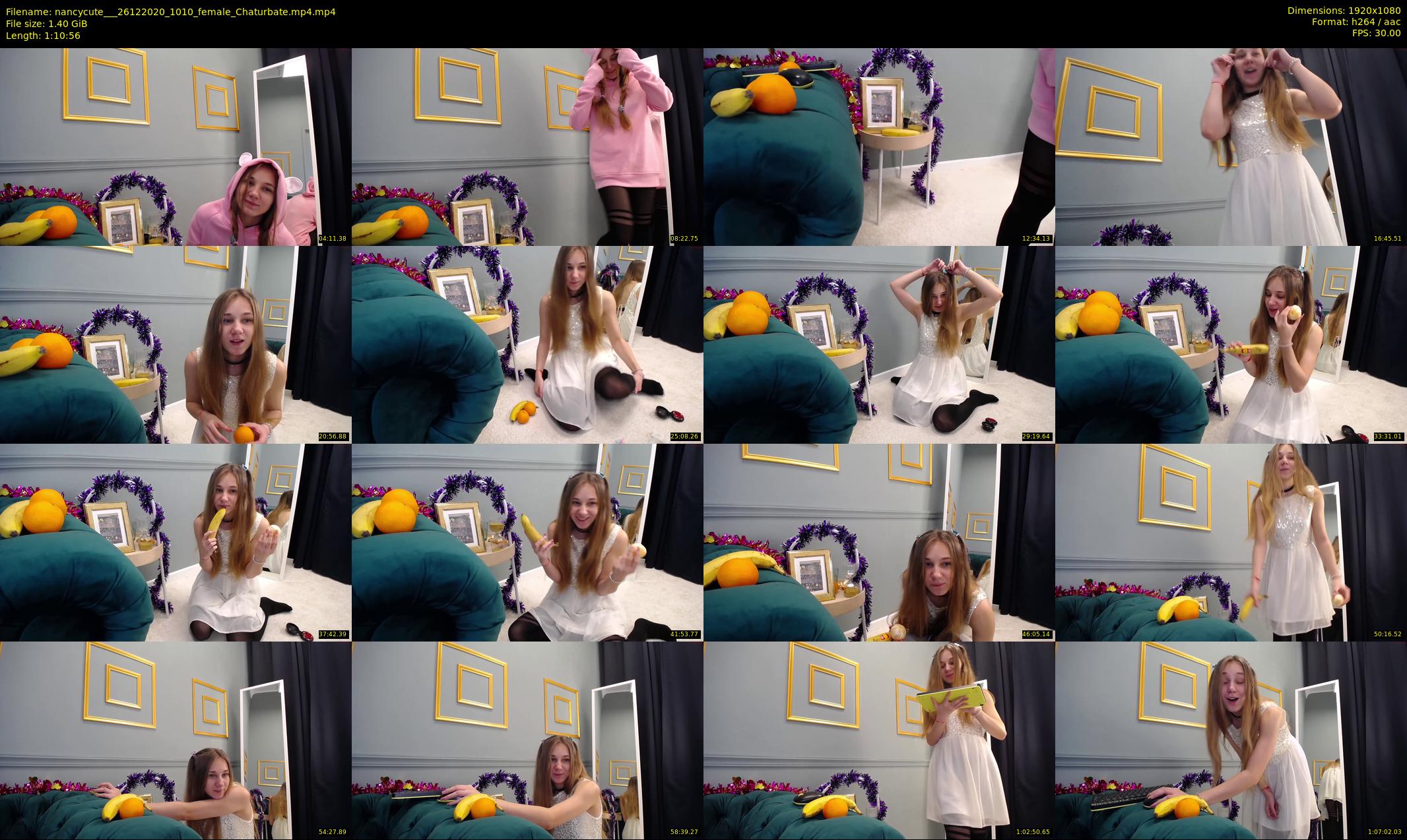 nancycute__ — 71 minute Chaturbate female cam show recording, 1080p, Dec 26, 2020
