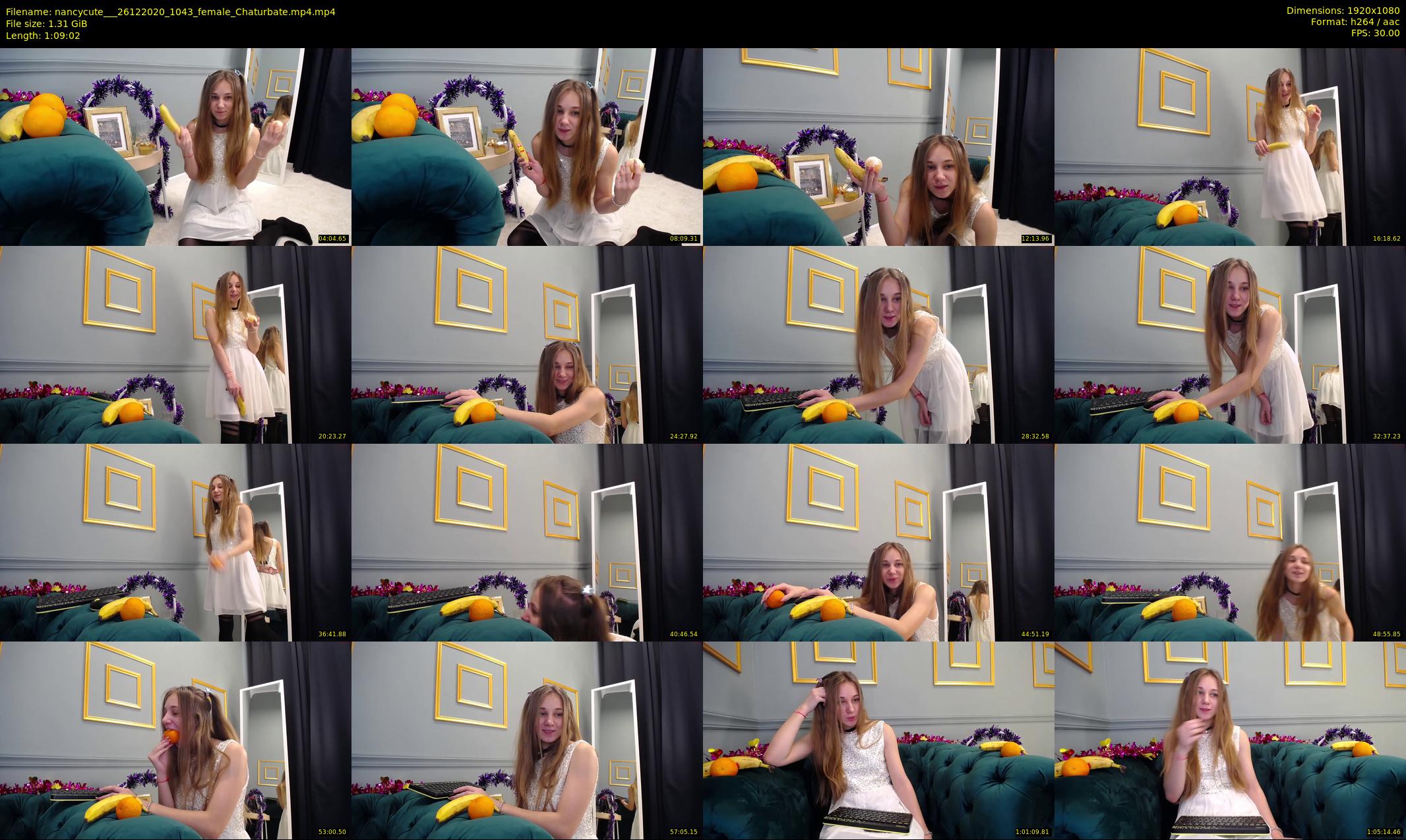 nancycute__ — 70 minute Chaturbate female cam show recording, 1080p, Dec 26, 2020