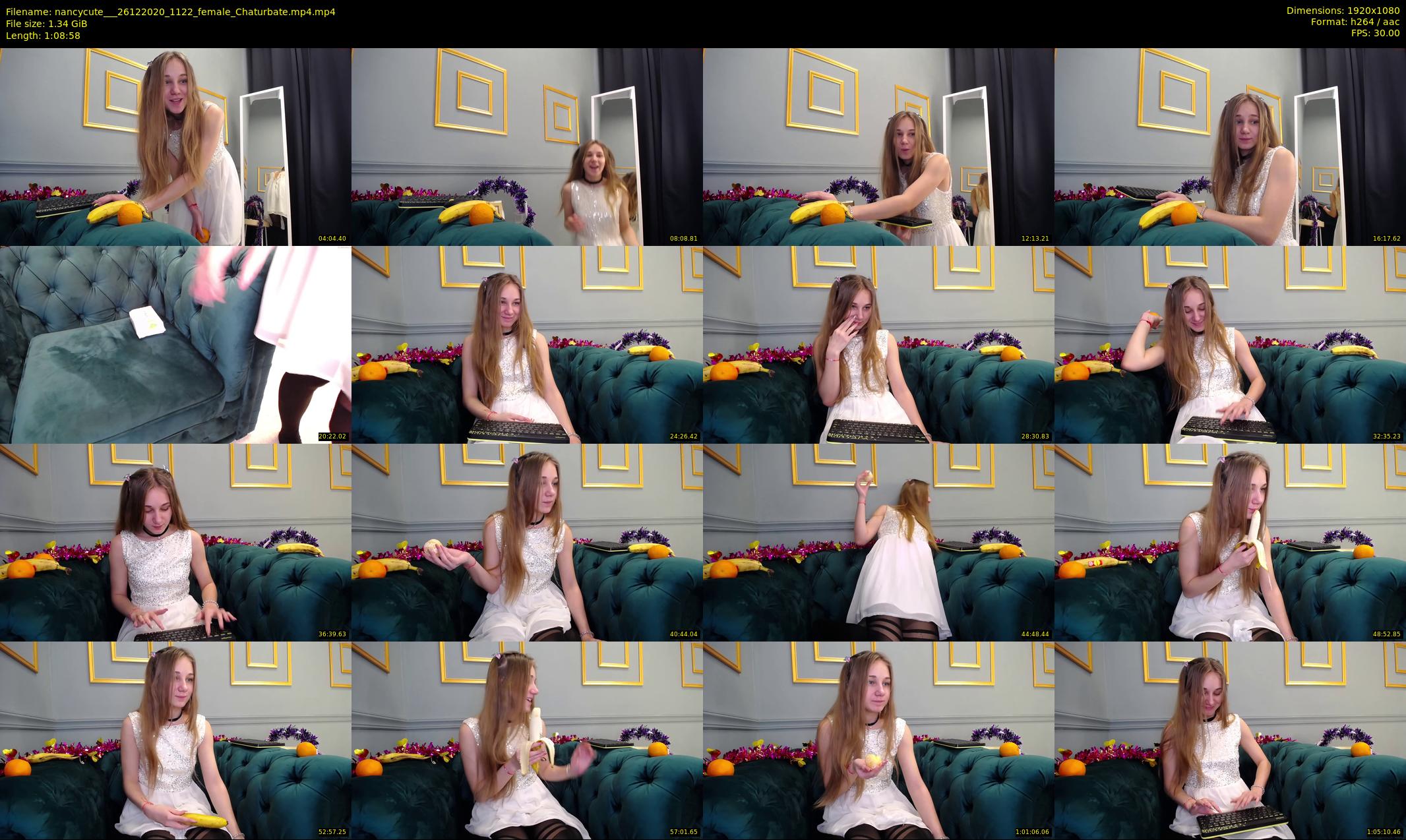 nancycute__ — 69 minute Chaturbate female cam show recording, 1080p, Dec 26, 2020