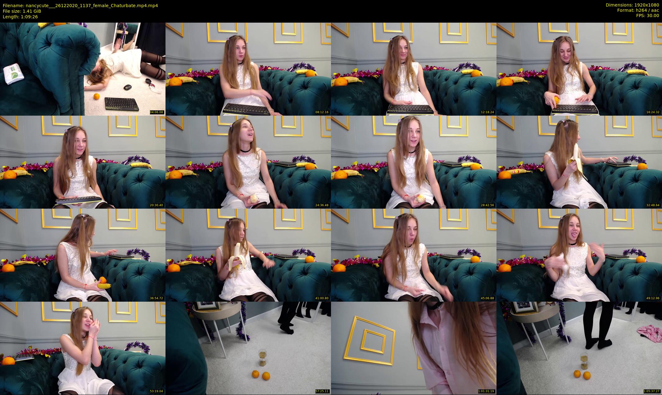 nancycute__ — 70 minute Chaturbate female cam show recording, 1080p, Dec 26, 2020