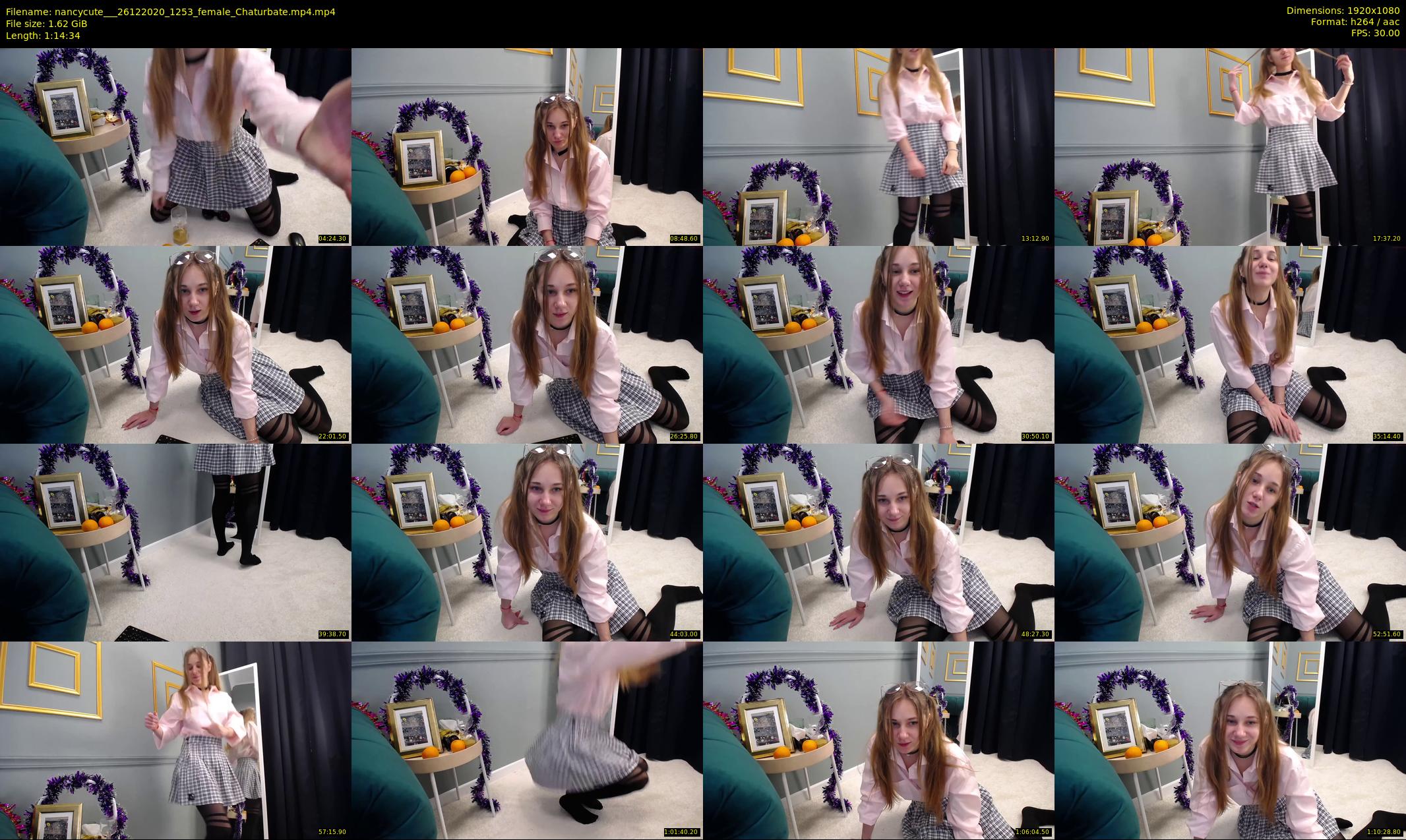 nancycute__ — 75 minute Chaturbate female cam show recording, 1080p, Dec 26, 2020
