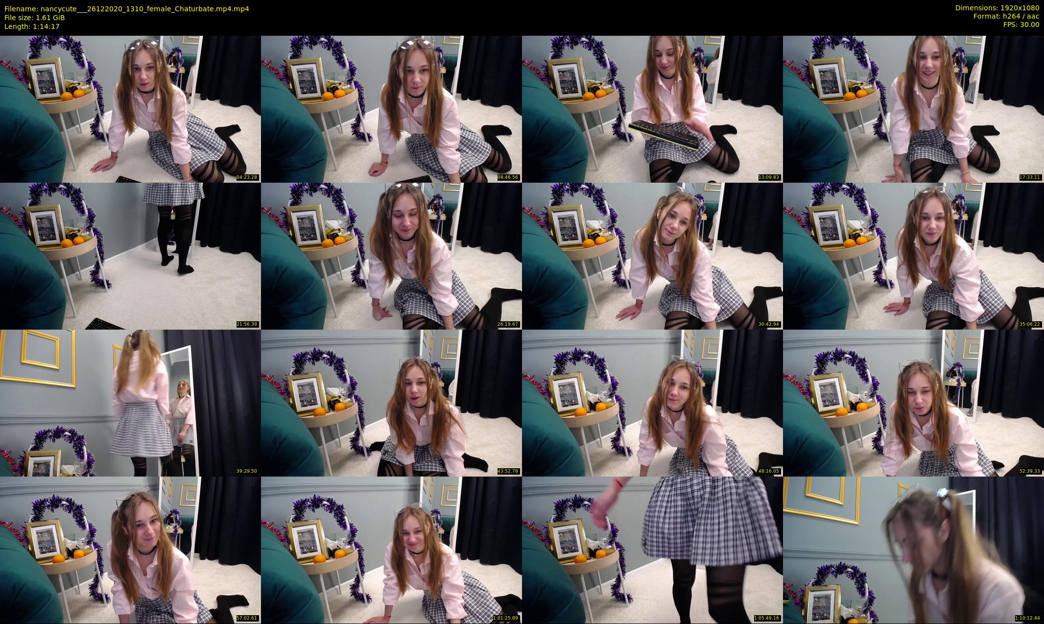 nancycute__ — 75 minute Chaturbate female cam show recording, 1080p, Dec 26, 2020