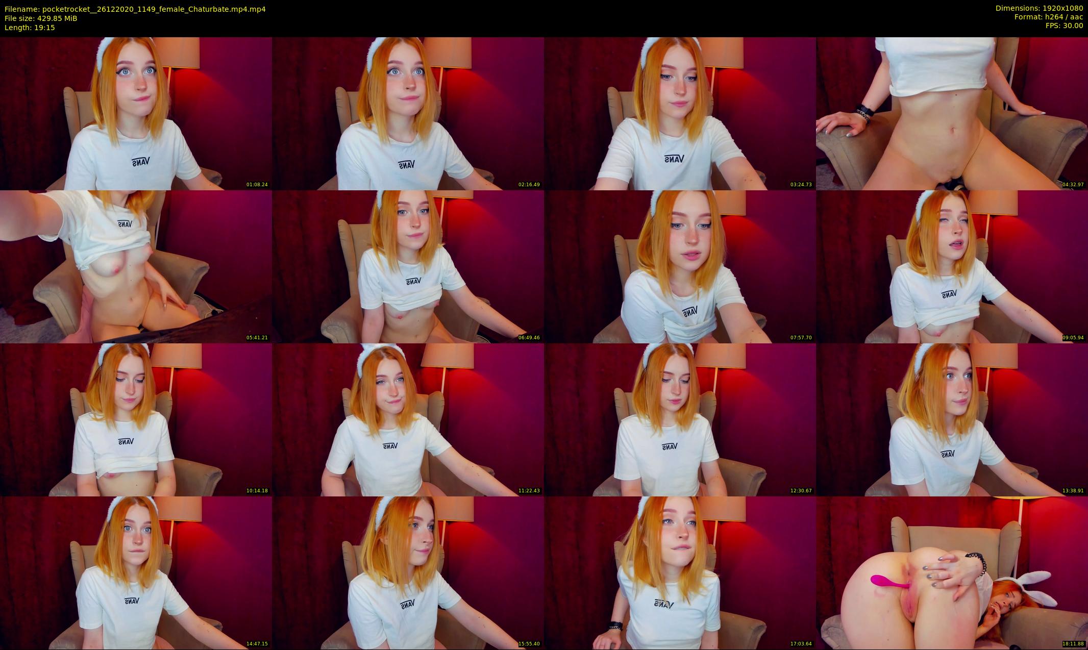 pocketrocket_ — 20 minute Chaturbate female cam show recording, 1080p, Dec 26, 2020
