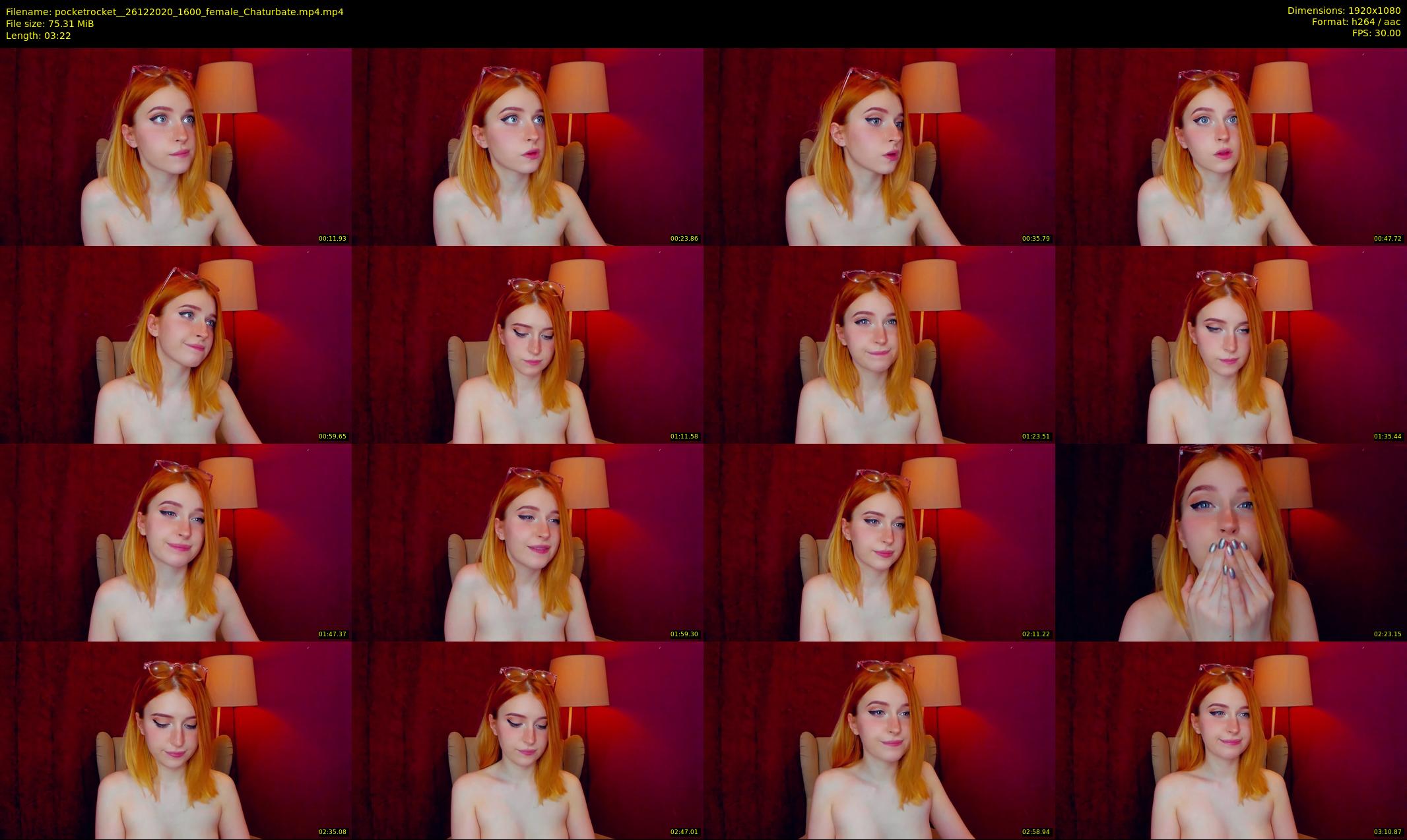 pocketrocket_ — 4 minute Chaturbate female cam show recording, 1080p, Dec 26, 2020