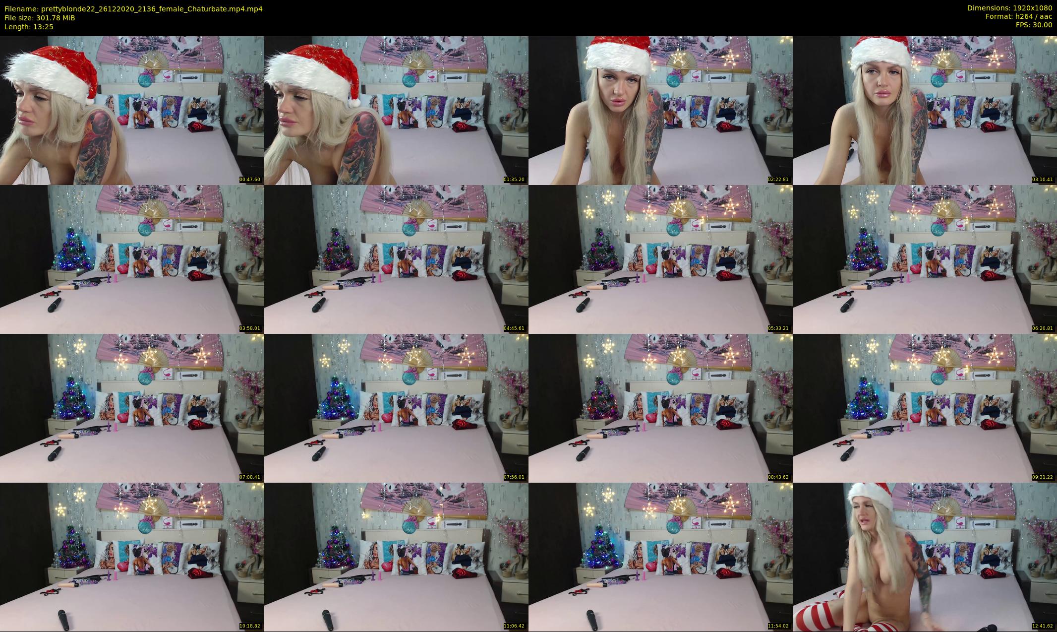 prettyblonde22 — 14 minute Chaturbate female cam show recording, 1080p, Dec 26, 2020