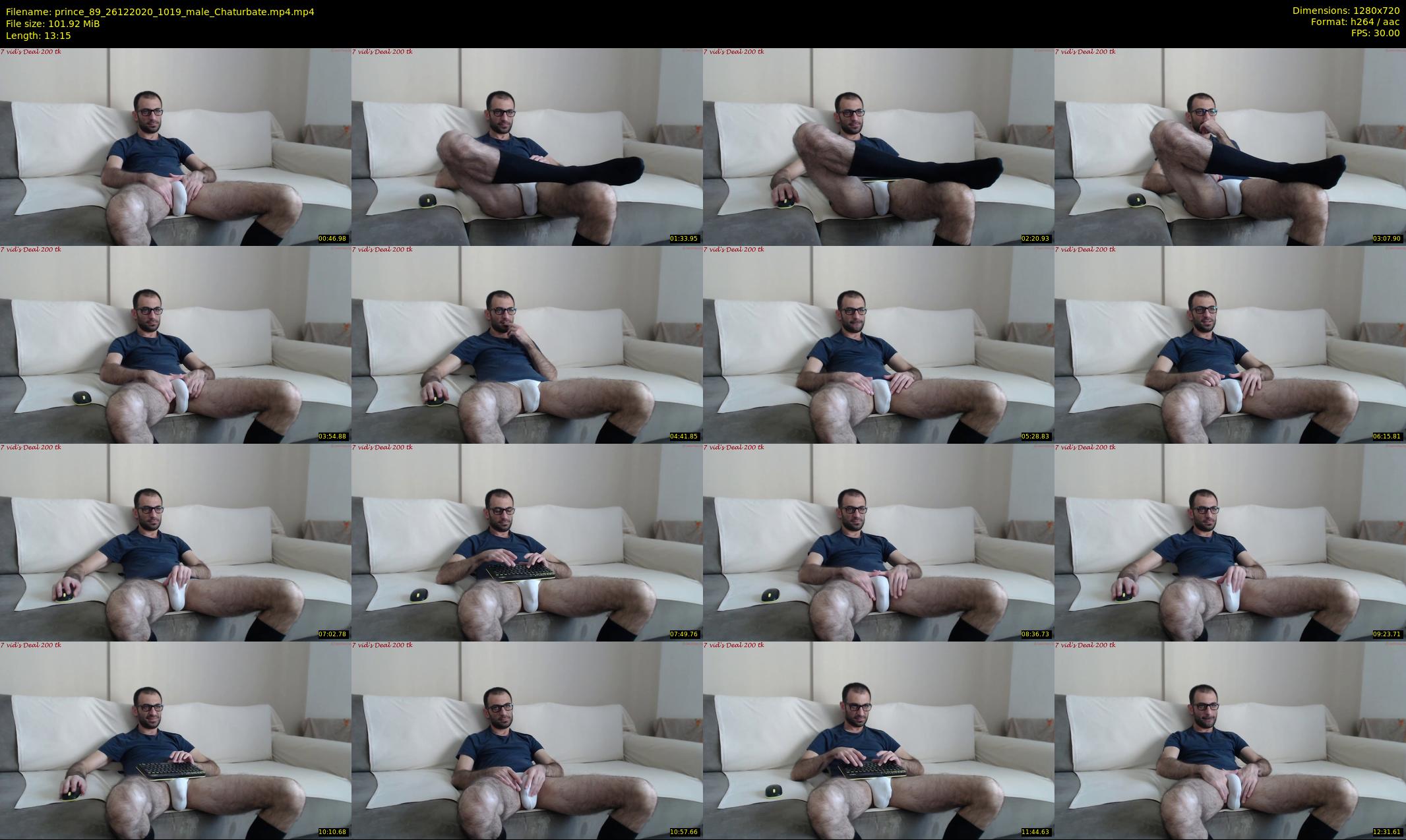 prince_89 — 14 minute Chaturbate male cam show recording, 720p, Dec 26, 2020