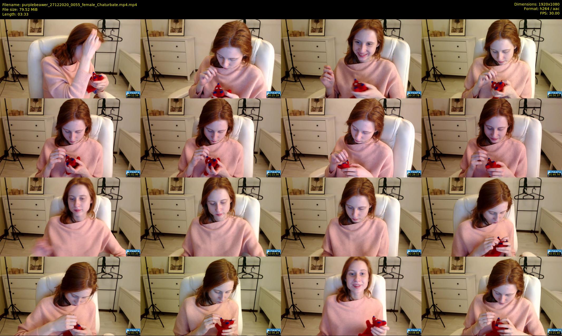 purplebeawer — 4 minute Chaturbate female cam show recording, 1080p, Dec 27, 2020