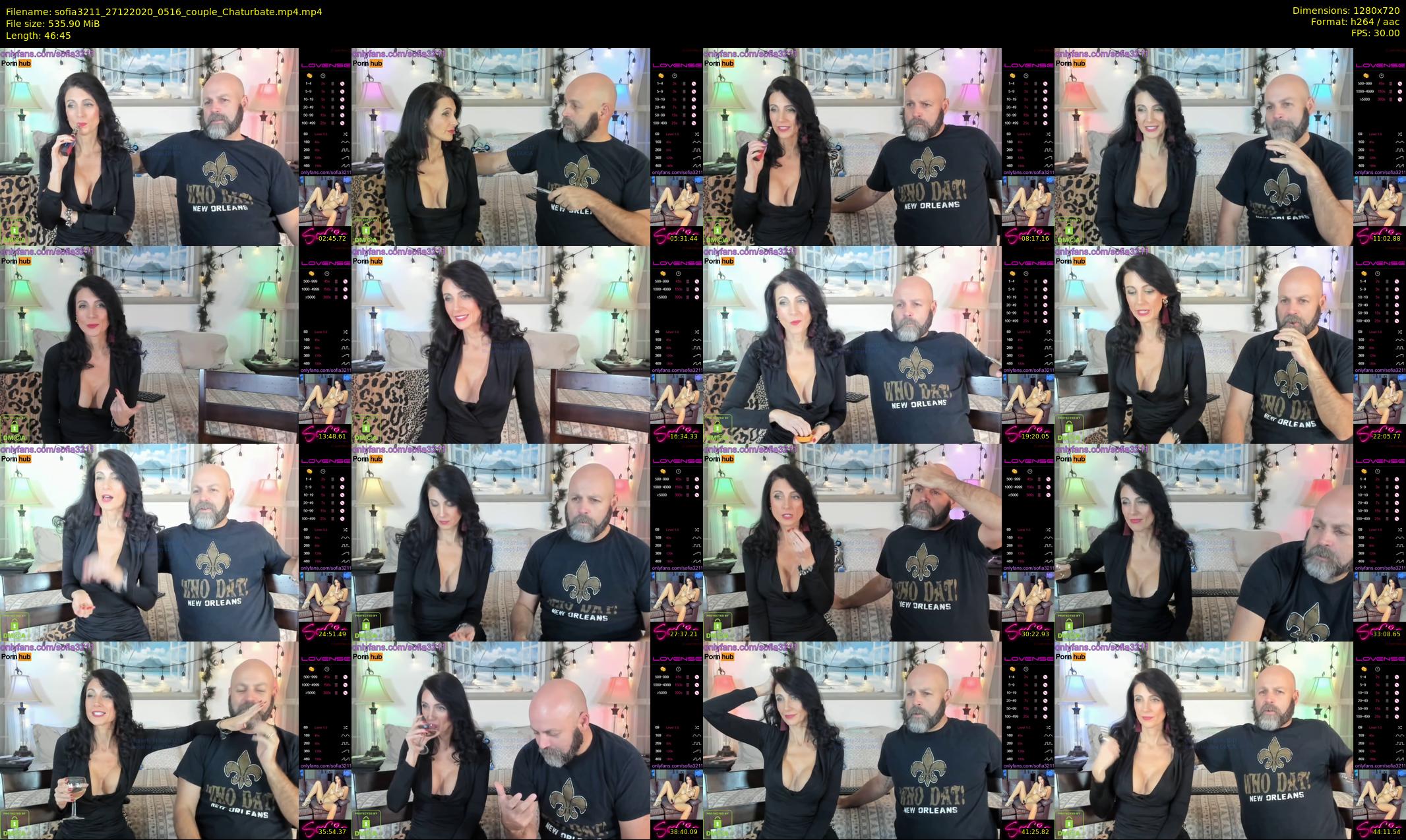sofia3211 — 47 minute Chaturbate couple cam show recording, 720p, Dec 27, 2020
