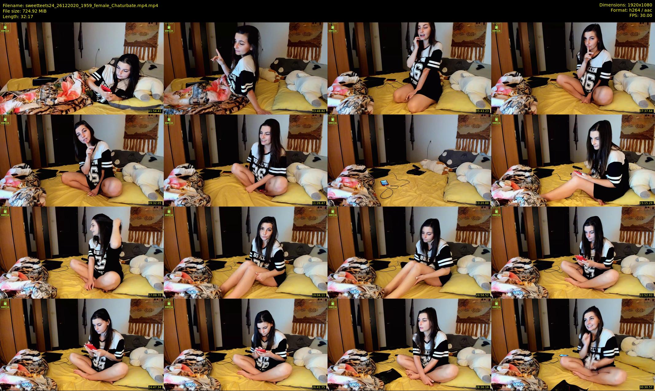 sweetteets24 — 33 minute Chaturbate female cam show recording, 1080p, Dec 26, 2020