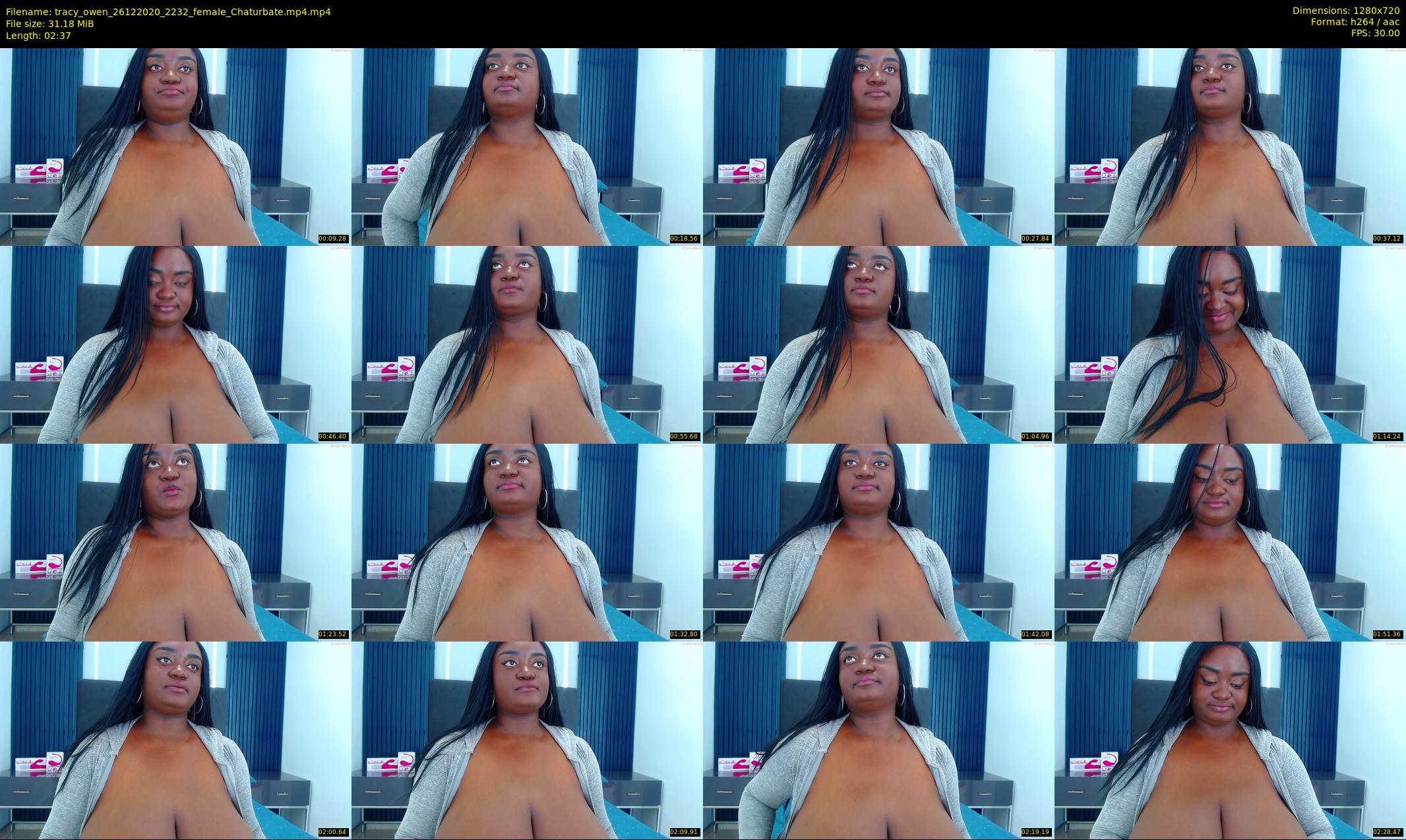 tracy_owen — 3 minute Chaturbate female cam show recording, 720p, Dec 26, 2020